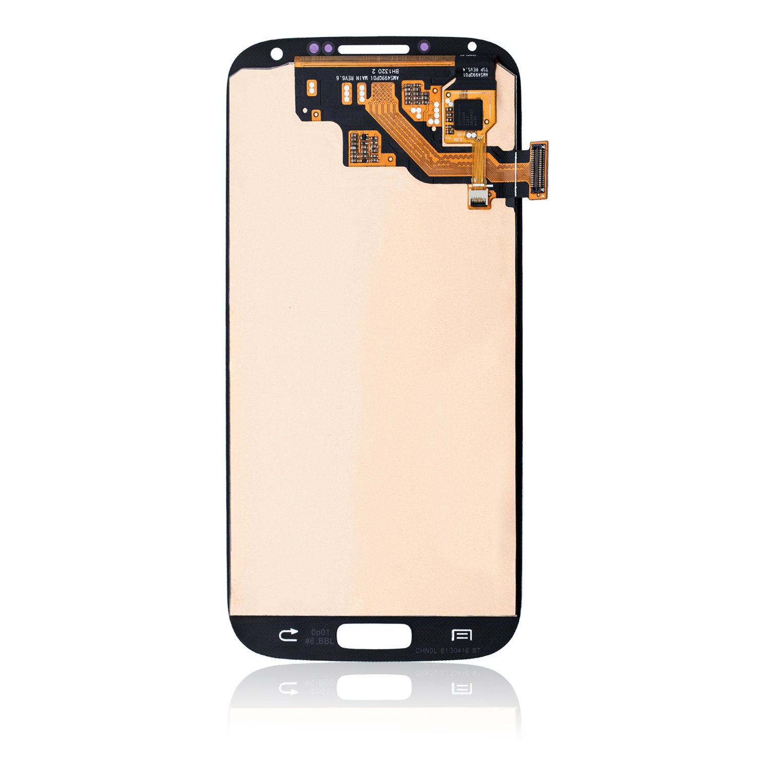 Refurbished - Replacement OLED Assembly Without Frame Compatible For Samsung Galaxy S4 (White)