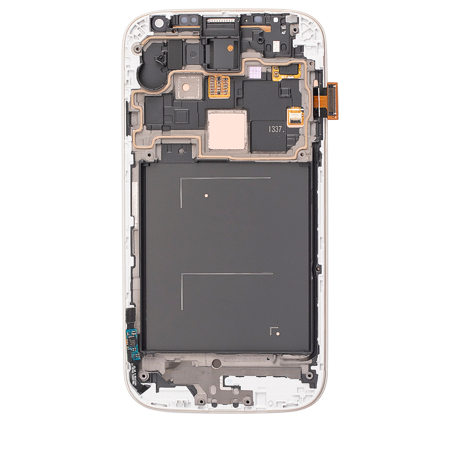 Refurbished - Replacement OLED Assembly With Frame Compatible For Samsung Galaxy S4 (I337 / M919) (AT&T & T-Mobile / Straight Talk) (White)