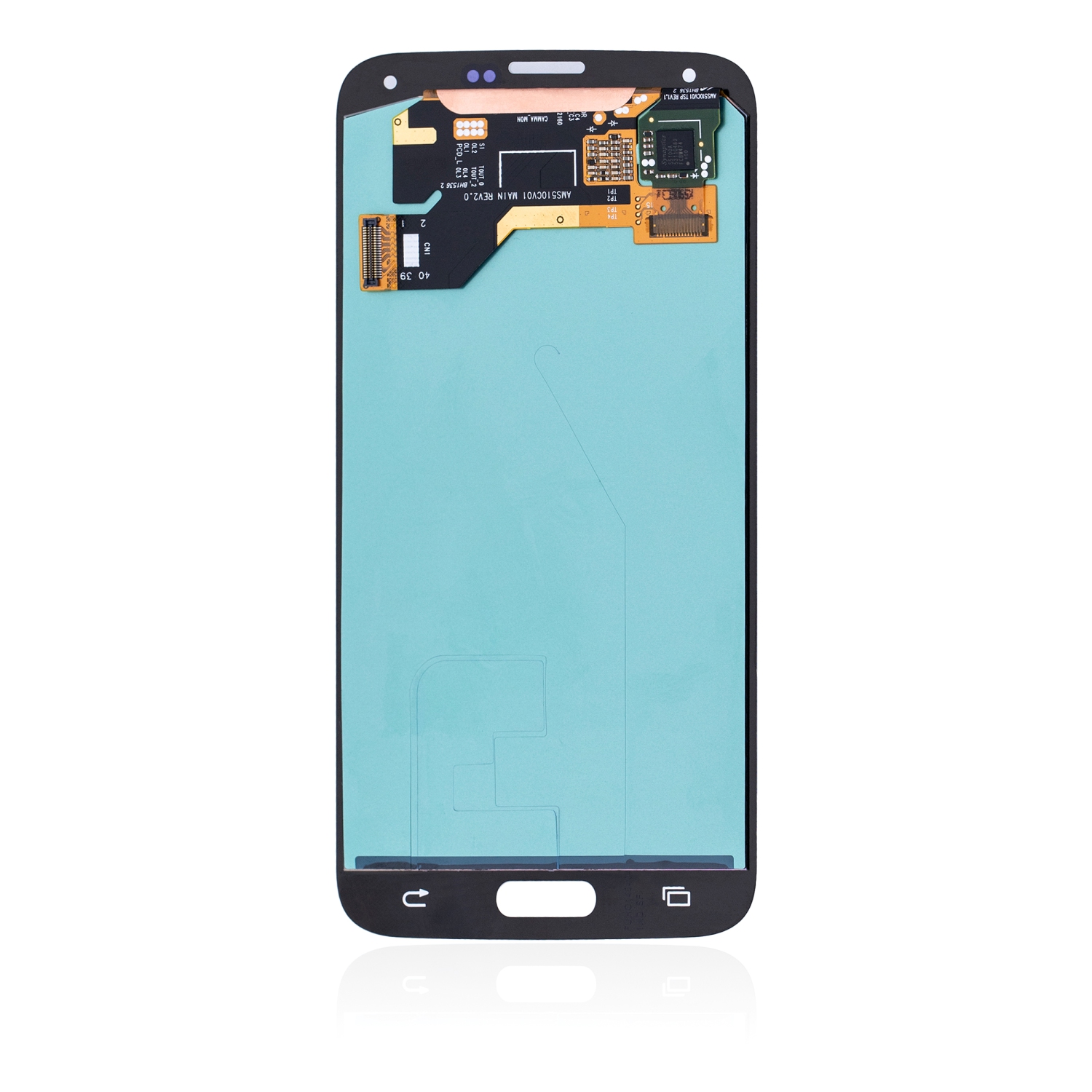 Refurbished - Replacement OLED Assembly Without Frame Compatible For Samsung Galaxy S5 (White)