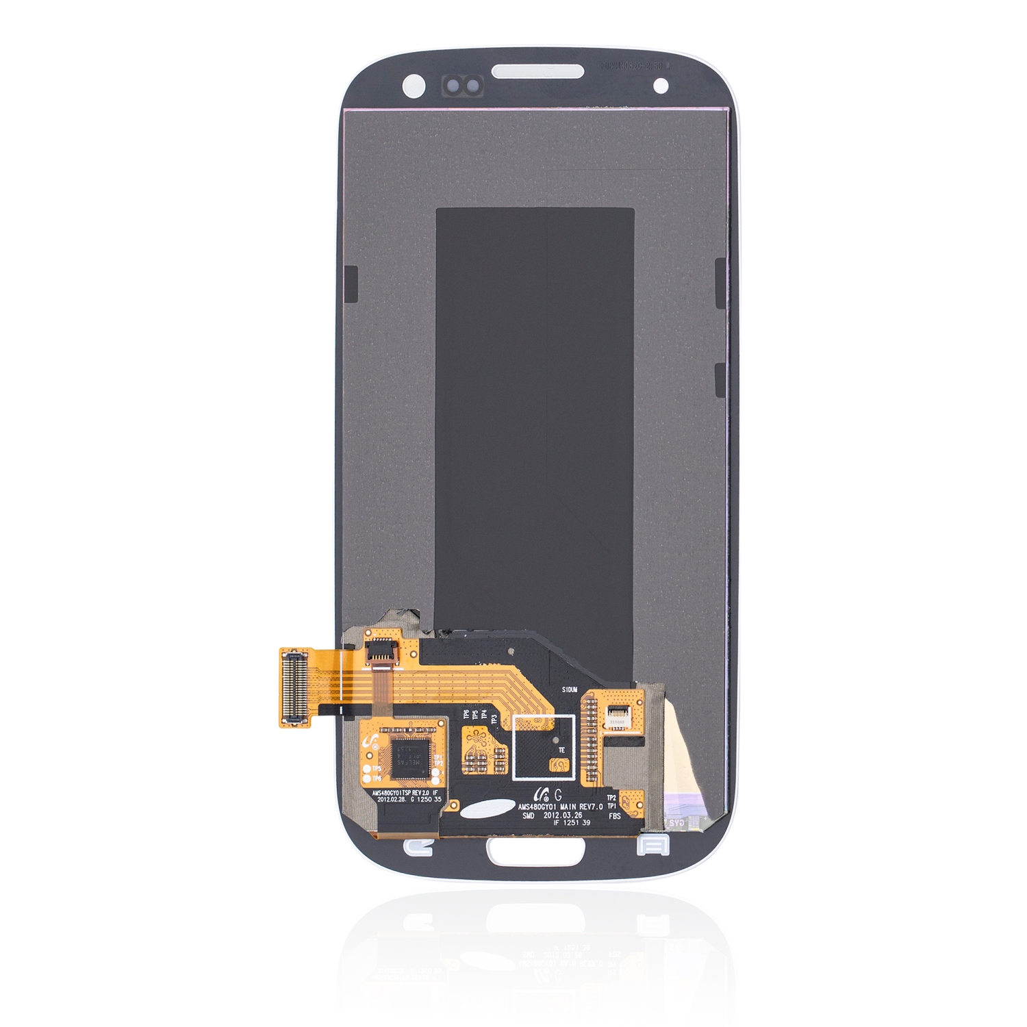 Refurbished - Replacement LCD Assembly Without Frame Compatible For Samsung Galaxy S3 (White)