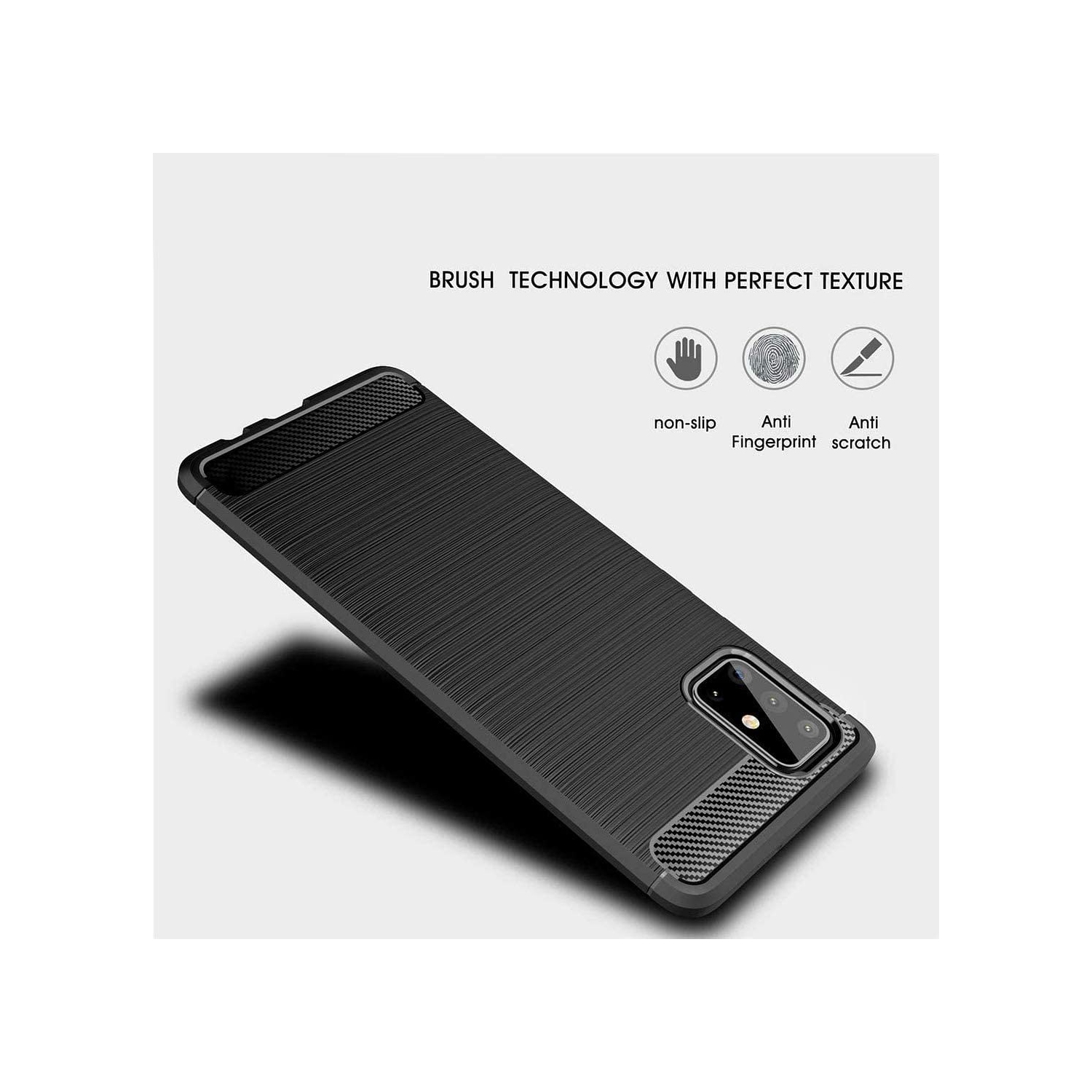 Shockproof Slim Soft Brushed TPU Case Cover for Samsung Galaxy A71