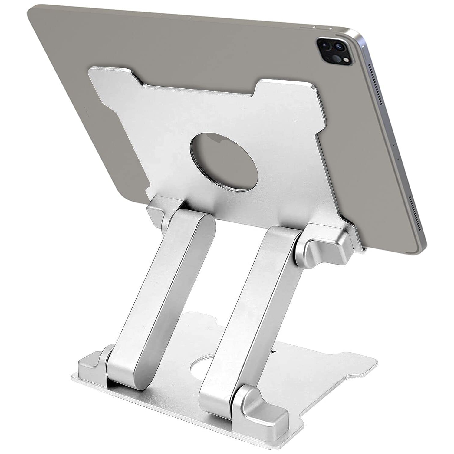KABCuality Tablet Stand,Adjustable Foldable Eye-Level Aluminum Solid Up to 13.5-in Tablets Holder for Microsoft