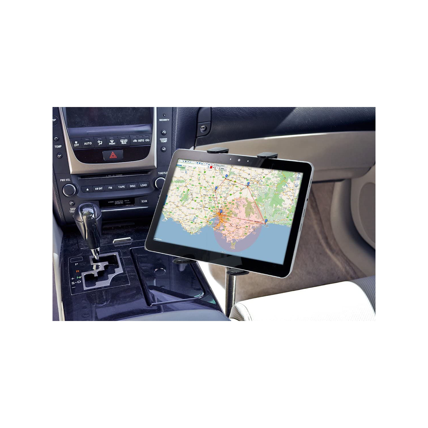Support TAB-FSM pour camion ou tablette d’auto pour iPad et Galaxy de Samsung Noir, null
