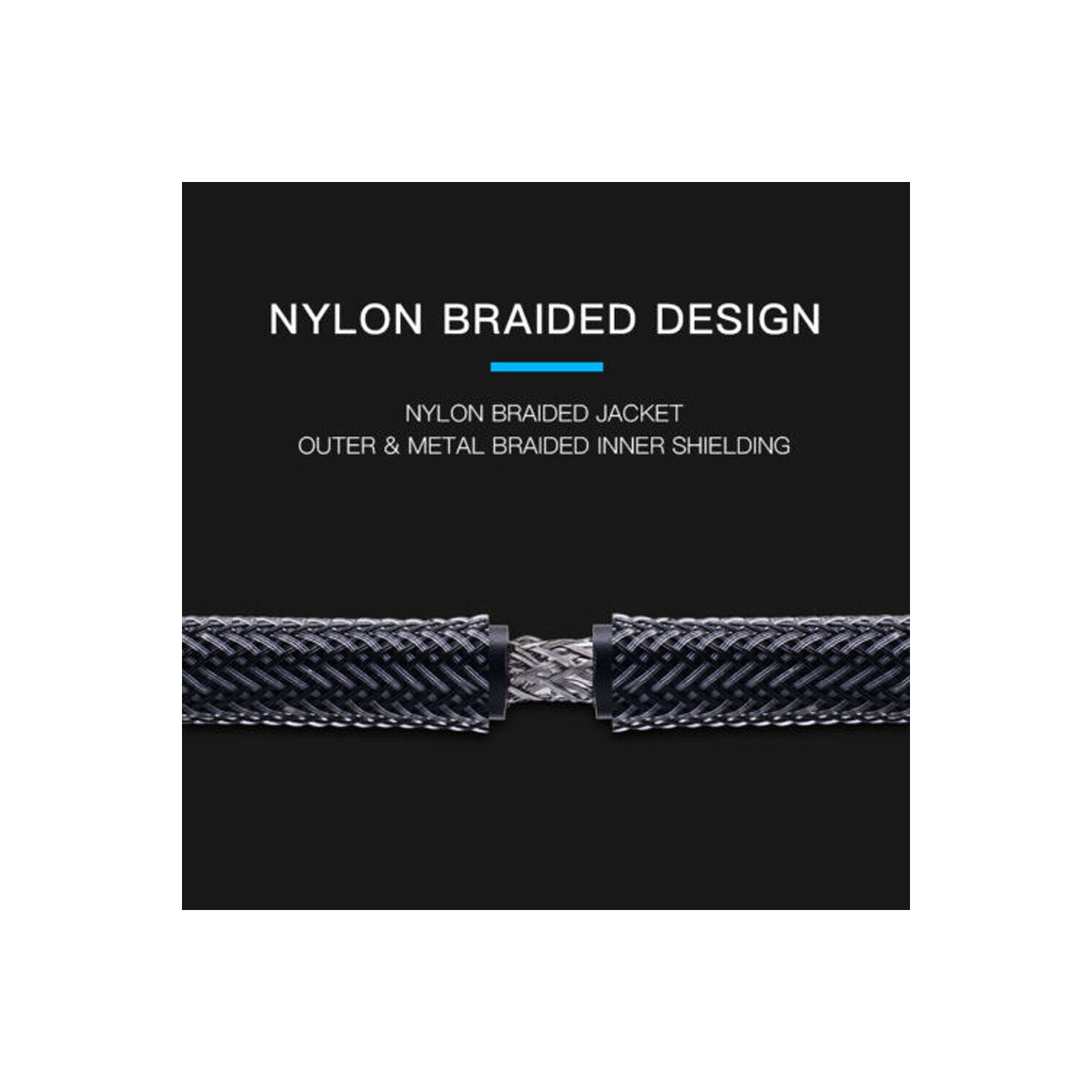 4K High Speed HDMI 2.0 Cable, 3D, UHD, HDR, 1080p, 2160p, Ethernet, Audio Return