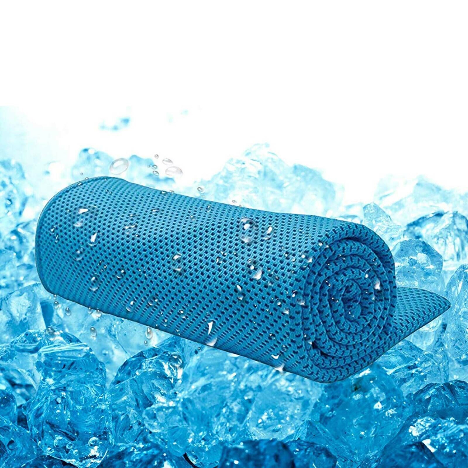 Serviette en microfibre fraîche et perméable à l'air pour le yoga, le sport, la course, le gym