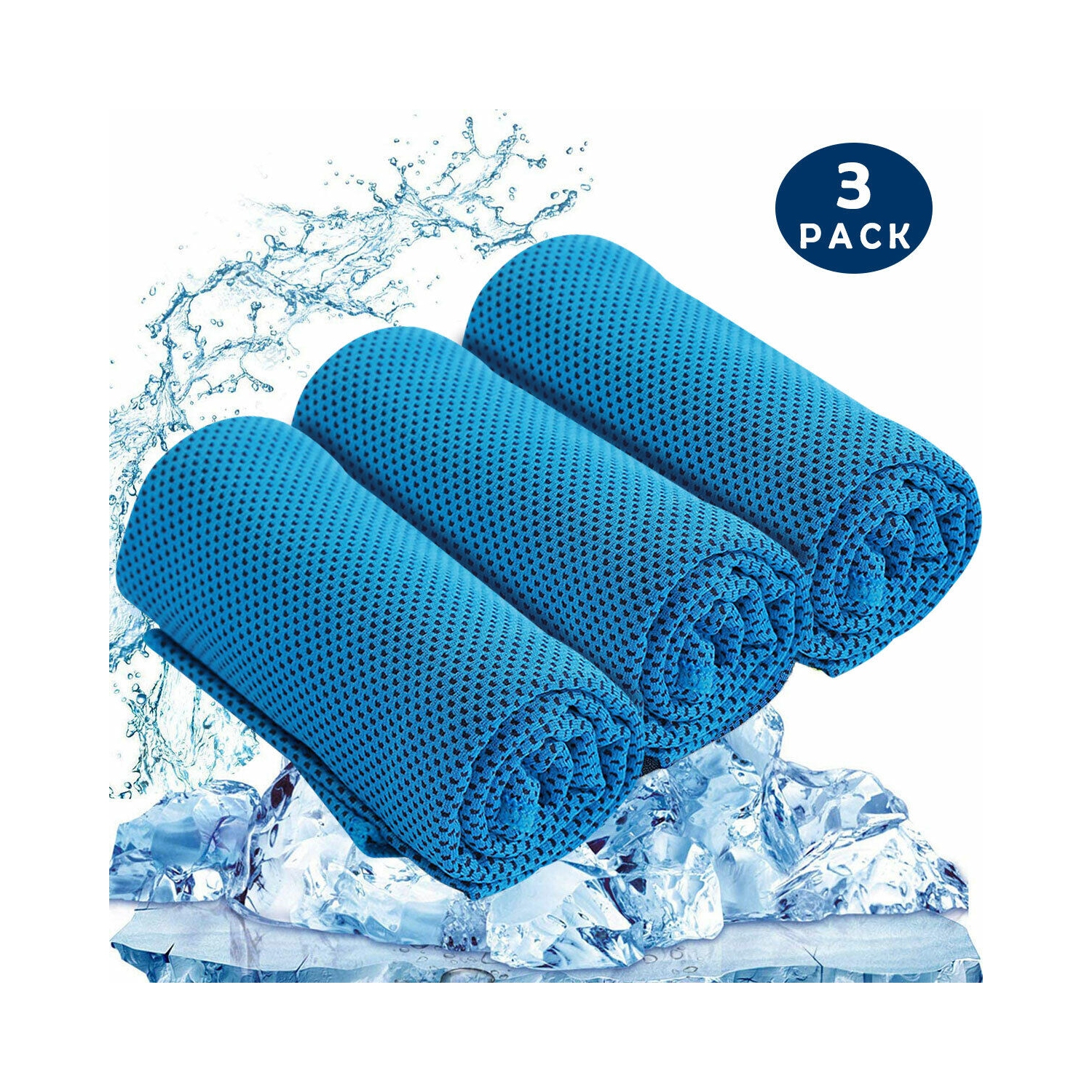 Serviette en microfibre fraîche et perméable à l'air pour le yoga, le sport, la course, le gym