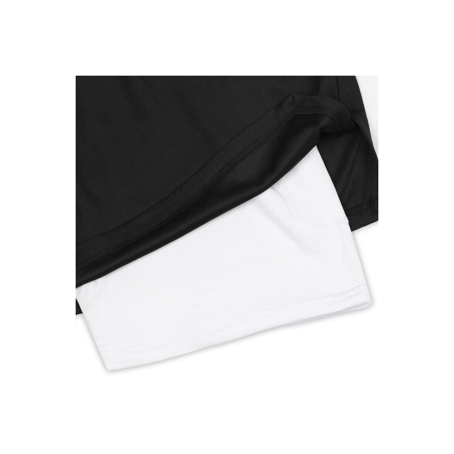 Short de course/de sport 2-en-1 et serviette à refroidissement instantané pour hommes pour la randonnée de yoga estivale