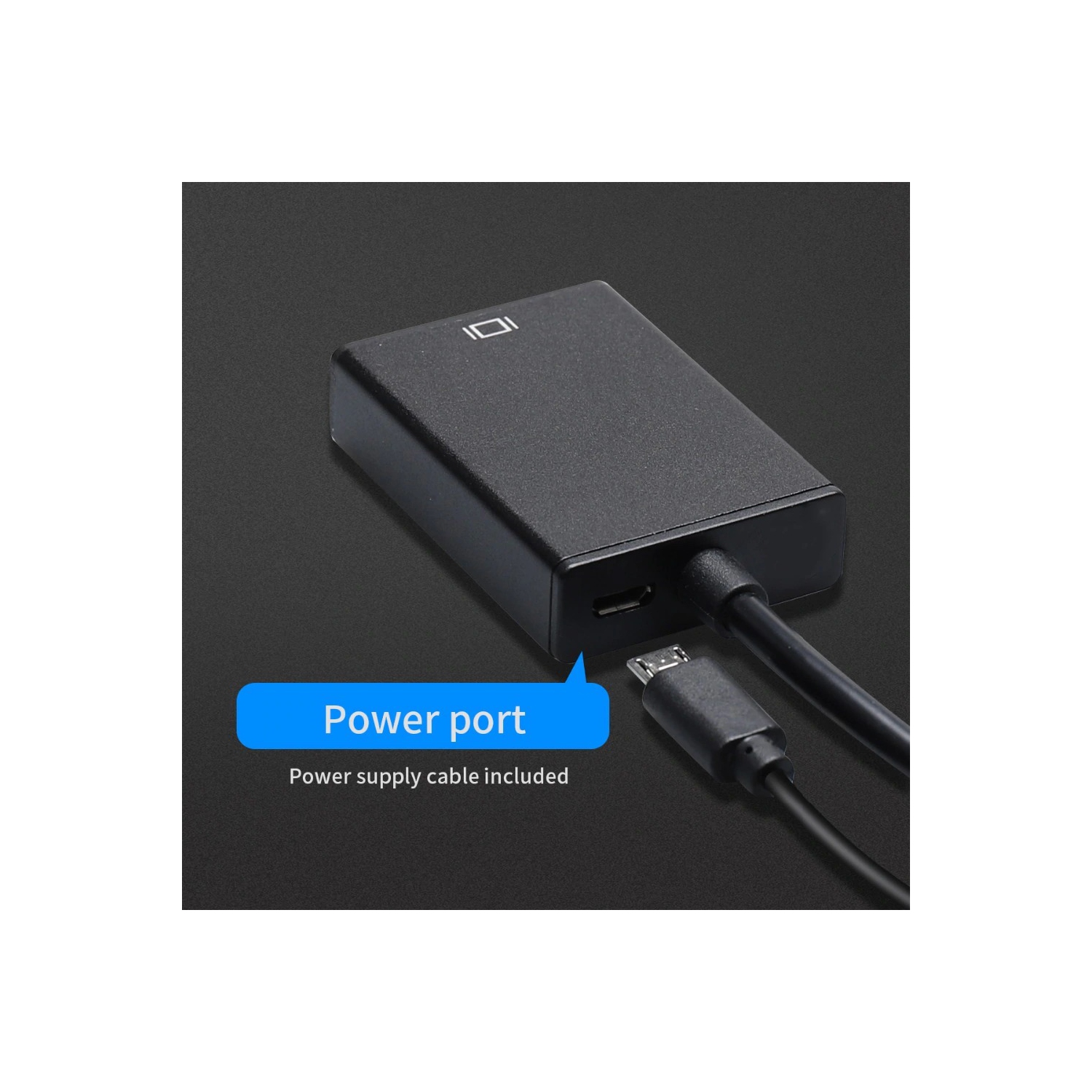 VGA to HDMI Adapter Converter Full HD 1080P HDTV VGA HDMI Cable Connector