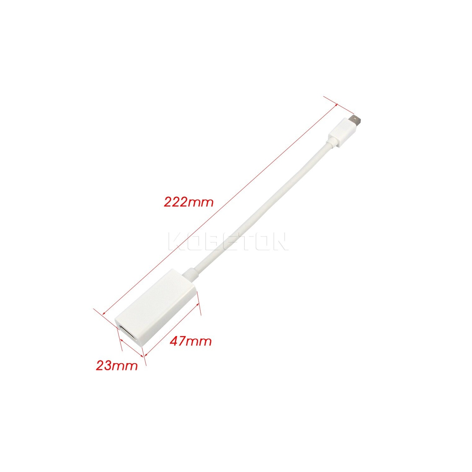 Mini Display Port to HDMI Adapter Cable For MacBook Pro & iMac Thunderbolt DP