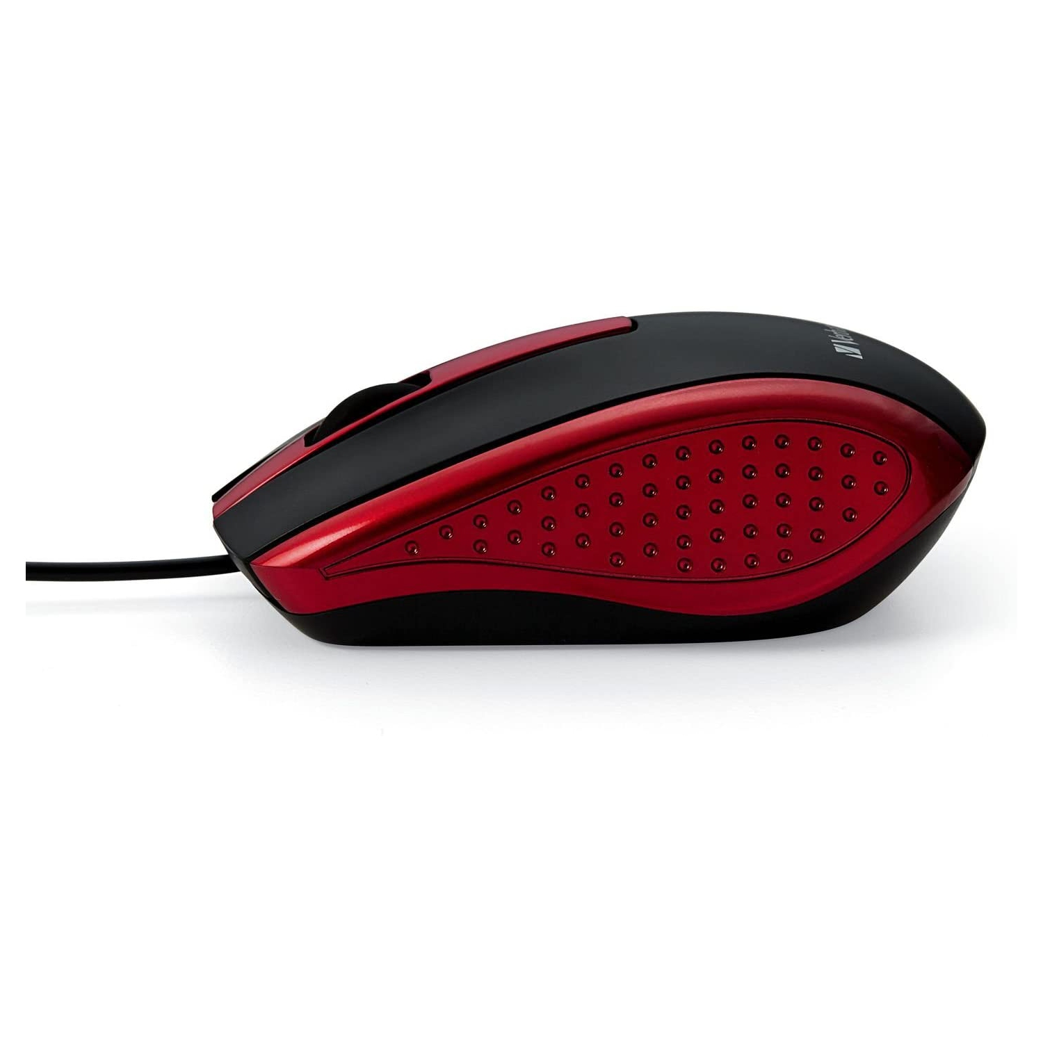 Mouse - Wired with USB Accessibility - Mac & PC Compatible - Red