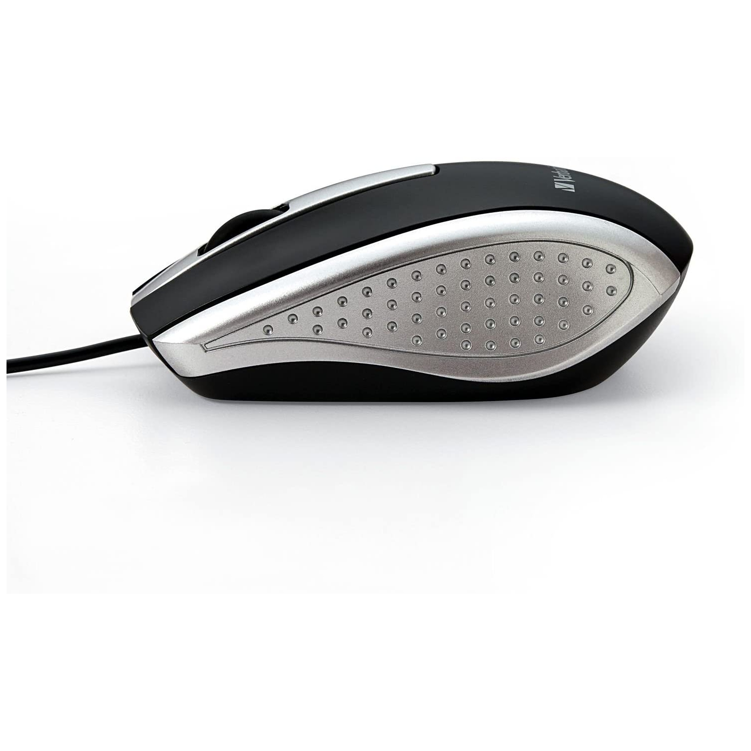 Mouse - Wired with USB Accessibility - Mac & PC Compatible - Silver