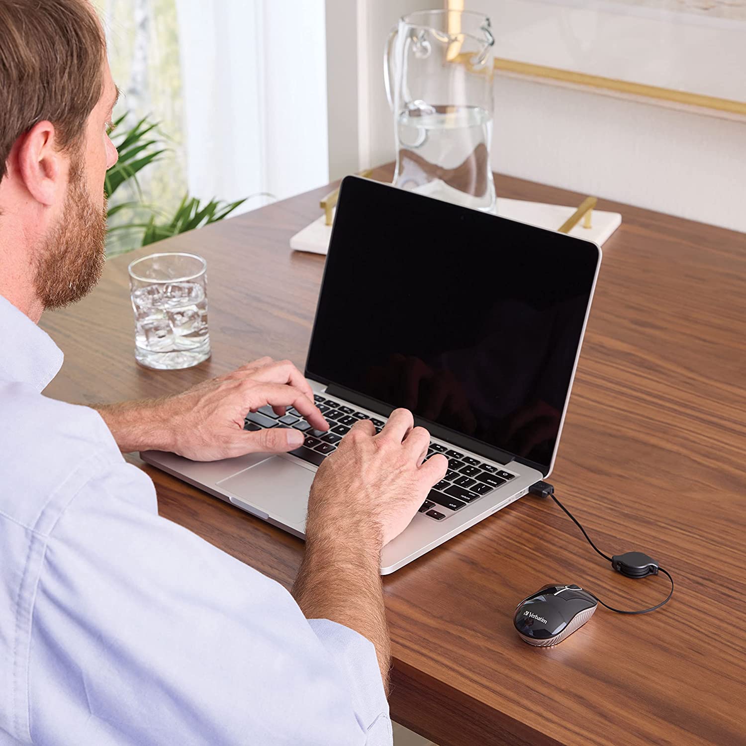 Mini Travel Mouse, Commuter Series - Black