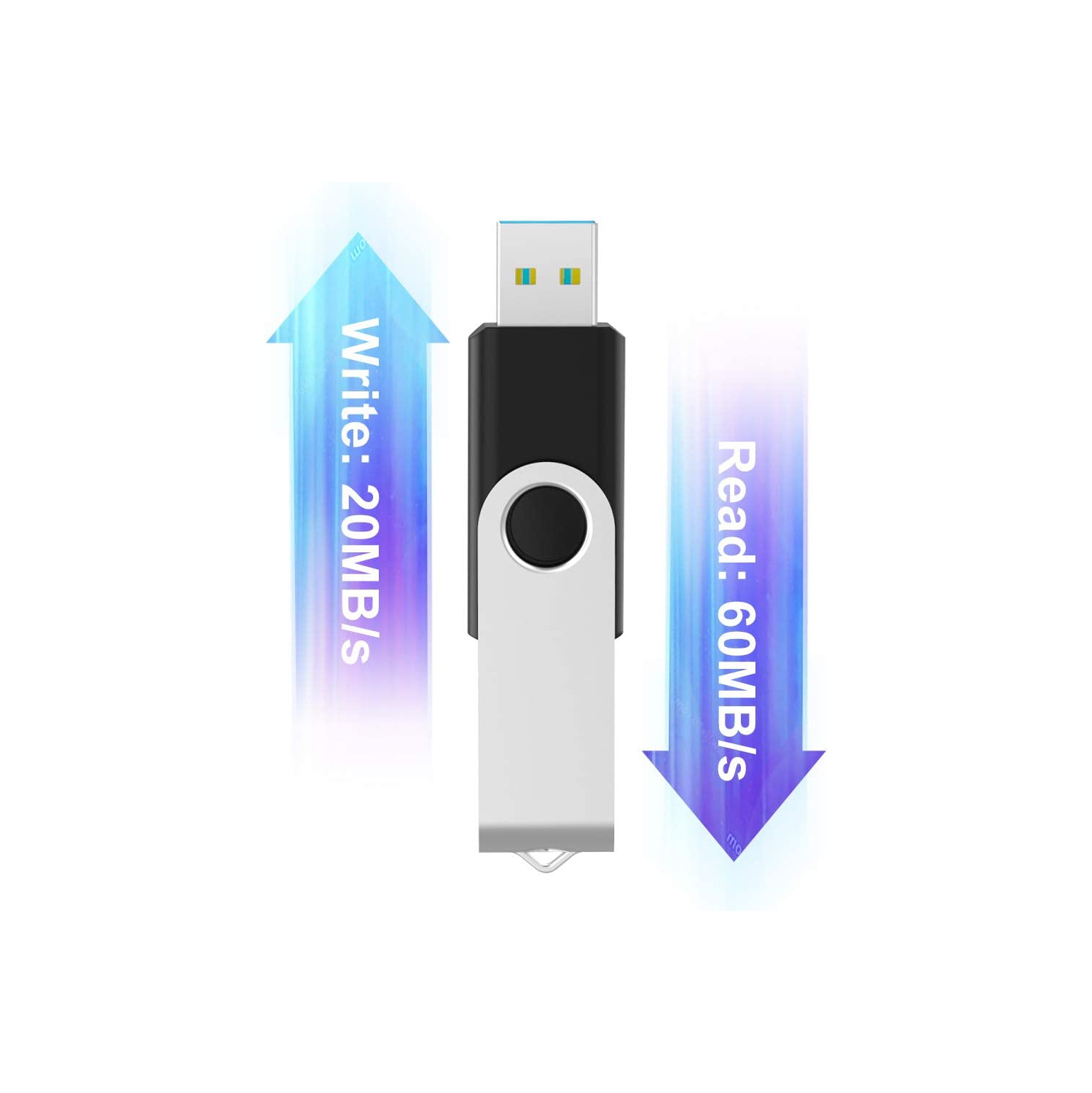 Paquet de 5 clés USB 3.0 32 Go clé USB clé USB clé de mémoire clé USB clé USB clé de mémoire clé USB JumpDrive (32G, 5 pièces, 5 mixte