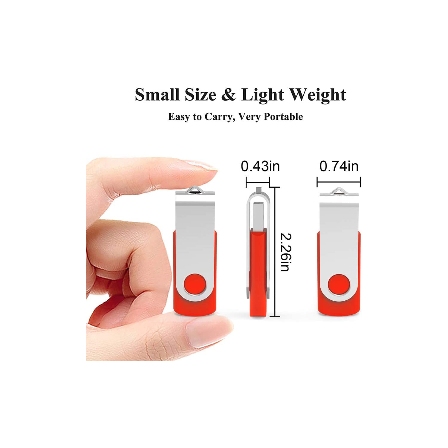 USB 3.0 Flash Drive 32GB, 5 Pack 32 GB USB Flash Drives USB Memory Stick Thumb Drives Data Storage USB Drive 3.0