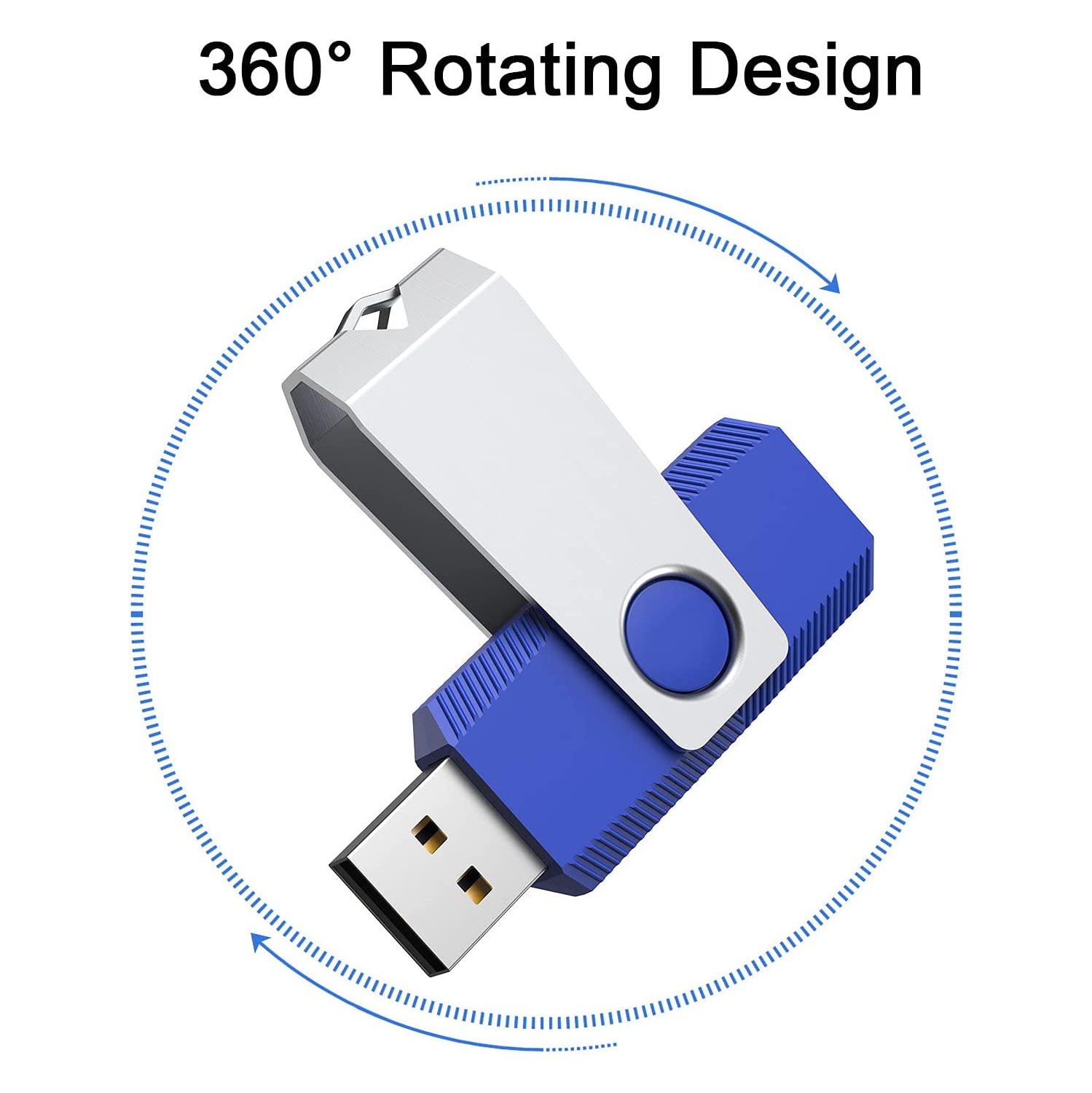 32GB USB Stick Flash Drive 5 Pack Memory Stick 2.0 Swivel Design Thumb Drive Jump Drive Pen Drive Bulk USB Key