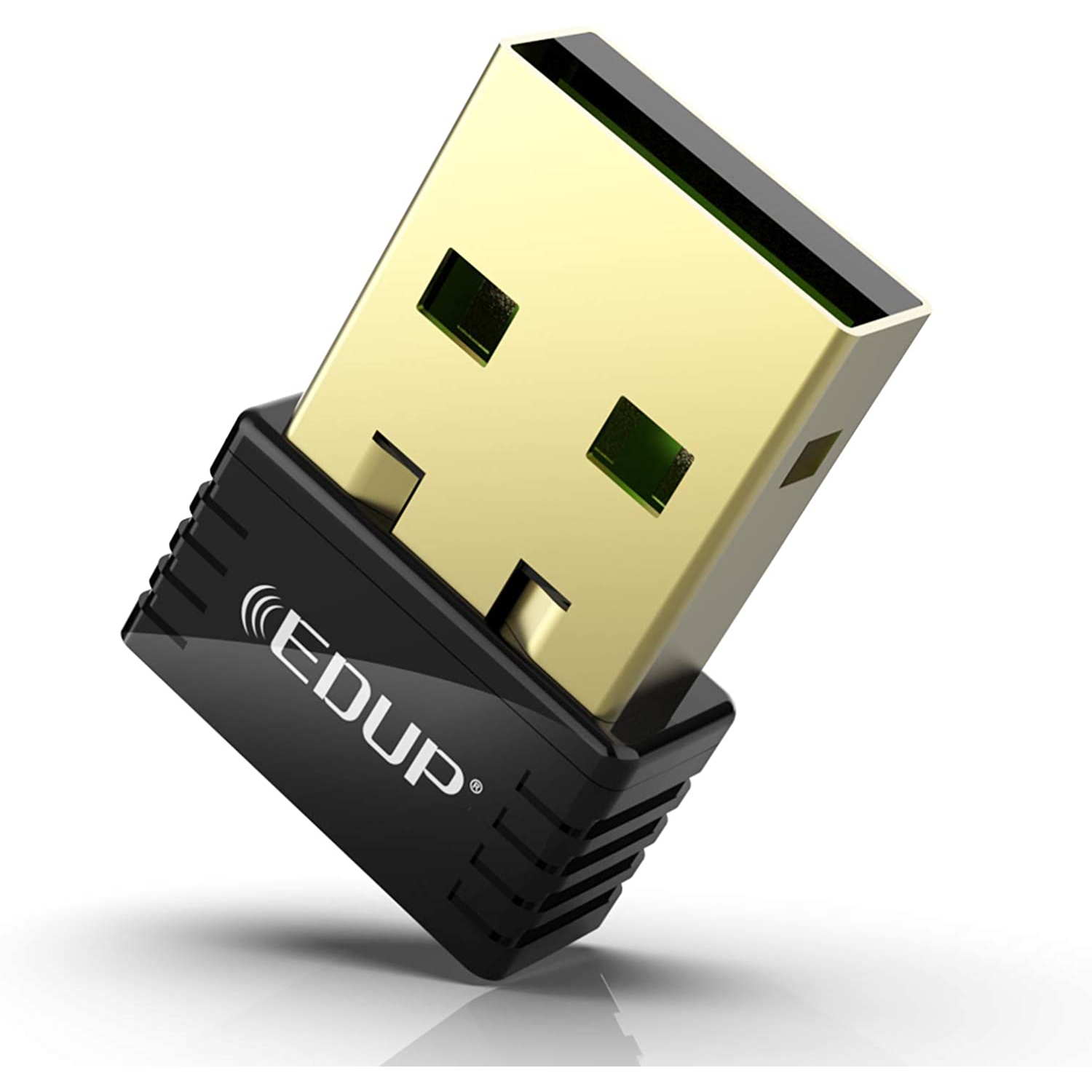 Nano USB WiFi Adapter 150Mbps for PC, Wireless N Dongle Supports Windows 10 8 8.1 7 Xp, Mini Wireless Adapter