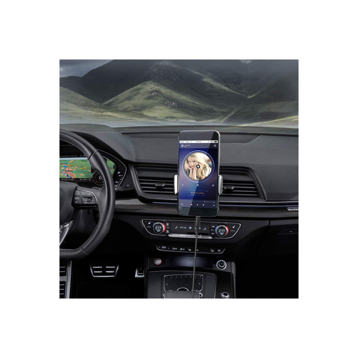 AMI USB 3.5mm Aux Cable VW 3.5mm USB Adapter AMI MMI Audio Music Interface Cord Charger Cable for VW Audi S5 Q5 Q7 A3