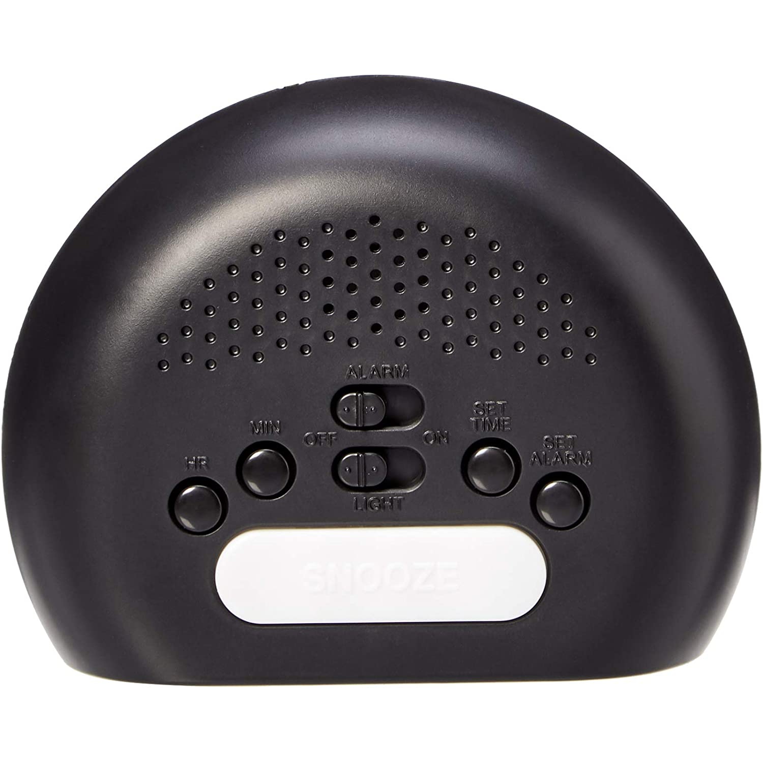 Petit réveille-matin numérique avec veilleuse et pile de secours, écran DEL