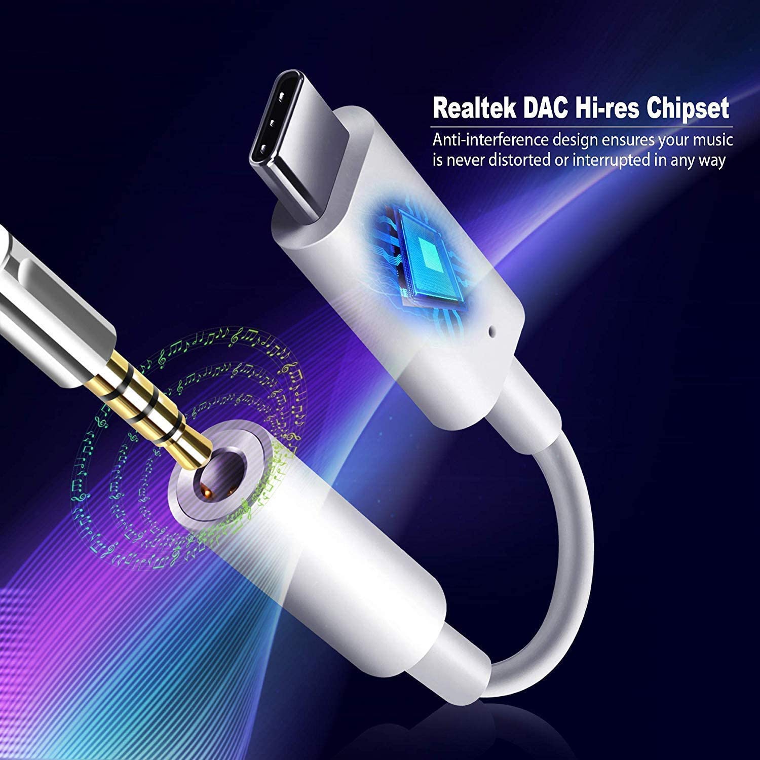 USB C to Headphone Jack Adapter,Type C to 3.5mm Aux Audio Cable for iPad Pro 11" 12.9" 2018/ Google Pixel/Pixel