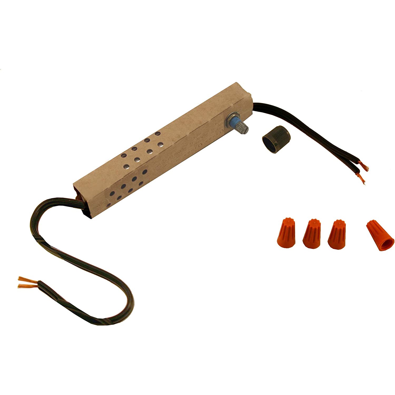 Rotary Dimmer Switch for Halogen Lamps, Incandes Lamps, Max. 500W 120VAC Replacement/Repair Kit - TD49