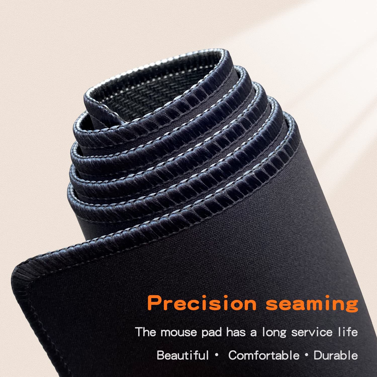 Red Leopard- Extra Long Large Professional Gaming Desk Mat Smooth Speed Surface Non-Slip Rubber Mouse Pad Mat