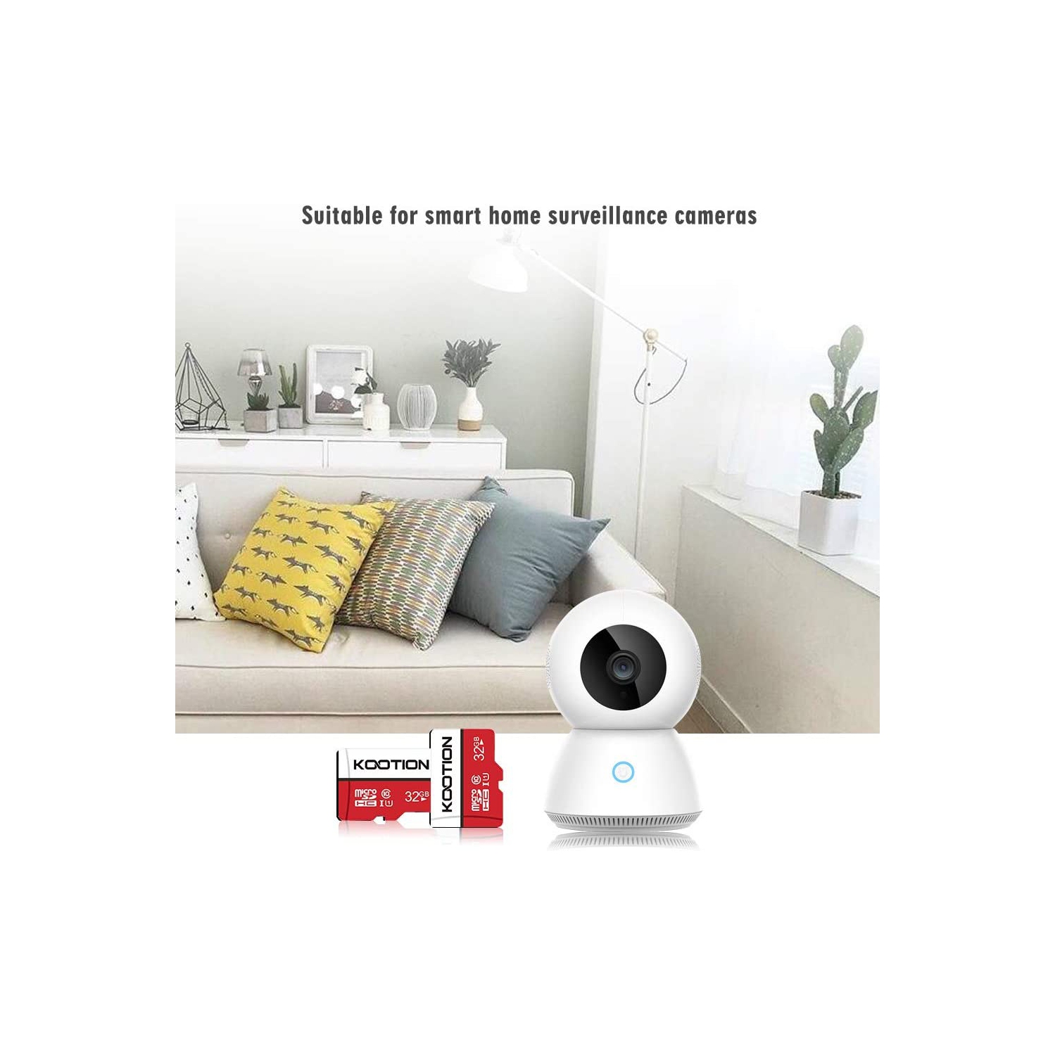 32GB Micro SD Card 2-Pack Class 10 Micro SDHC Card UHS-I Memory Card Ultra High Speed TF Card, C10, U1, 32 GB