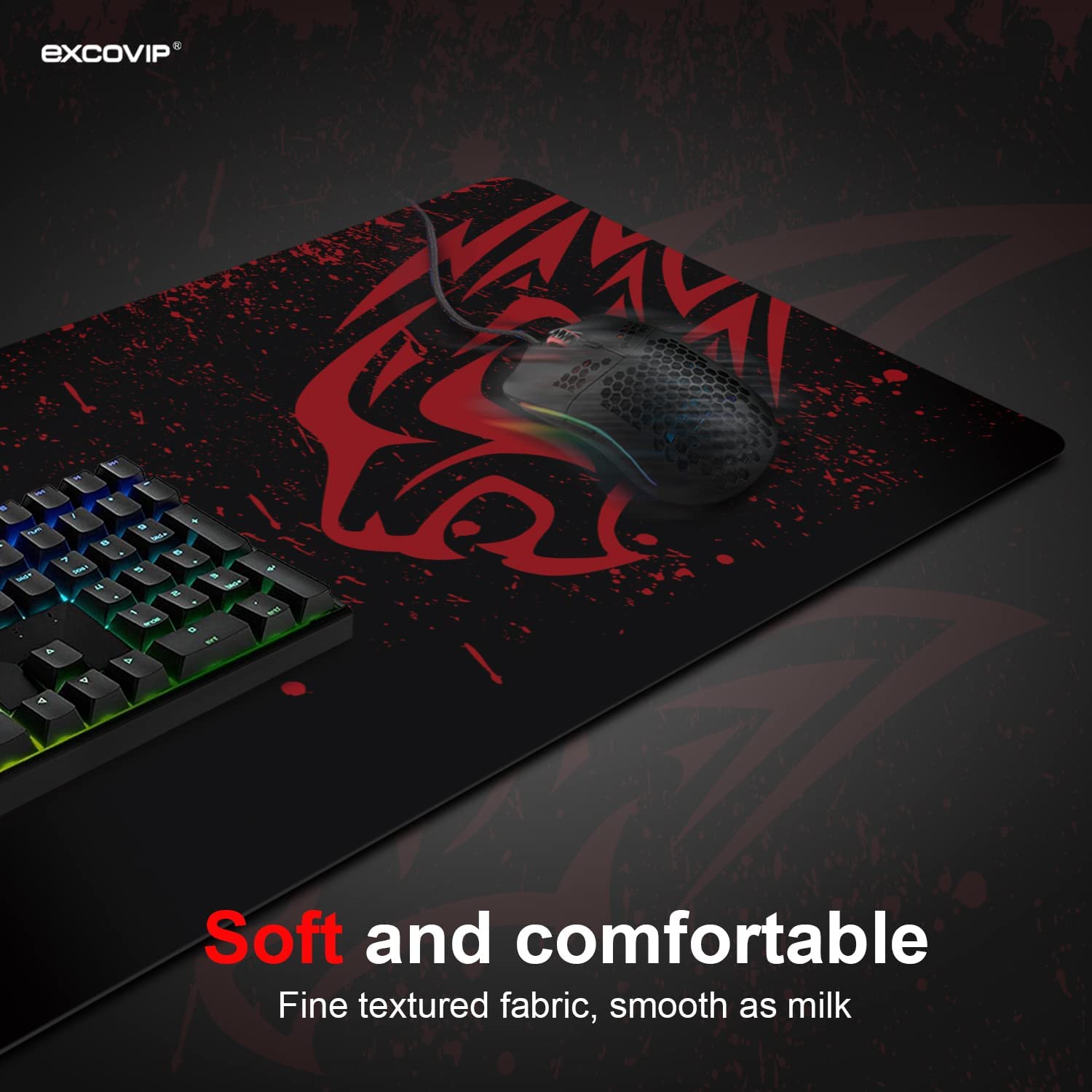 Large Mousepad XL Gaming Mouse Pad Desk Mat Smooth Surface Non-Slip Rubber Mouse Pad Mat with Designs