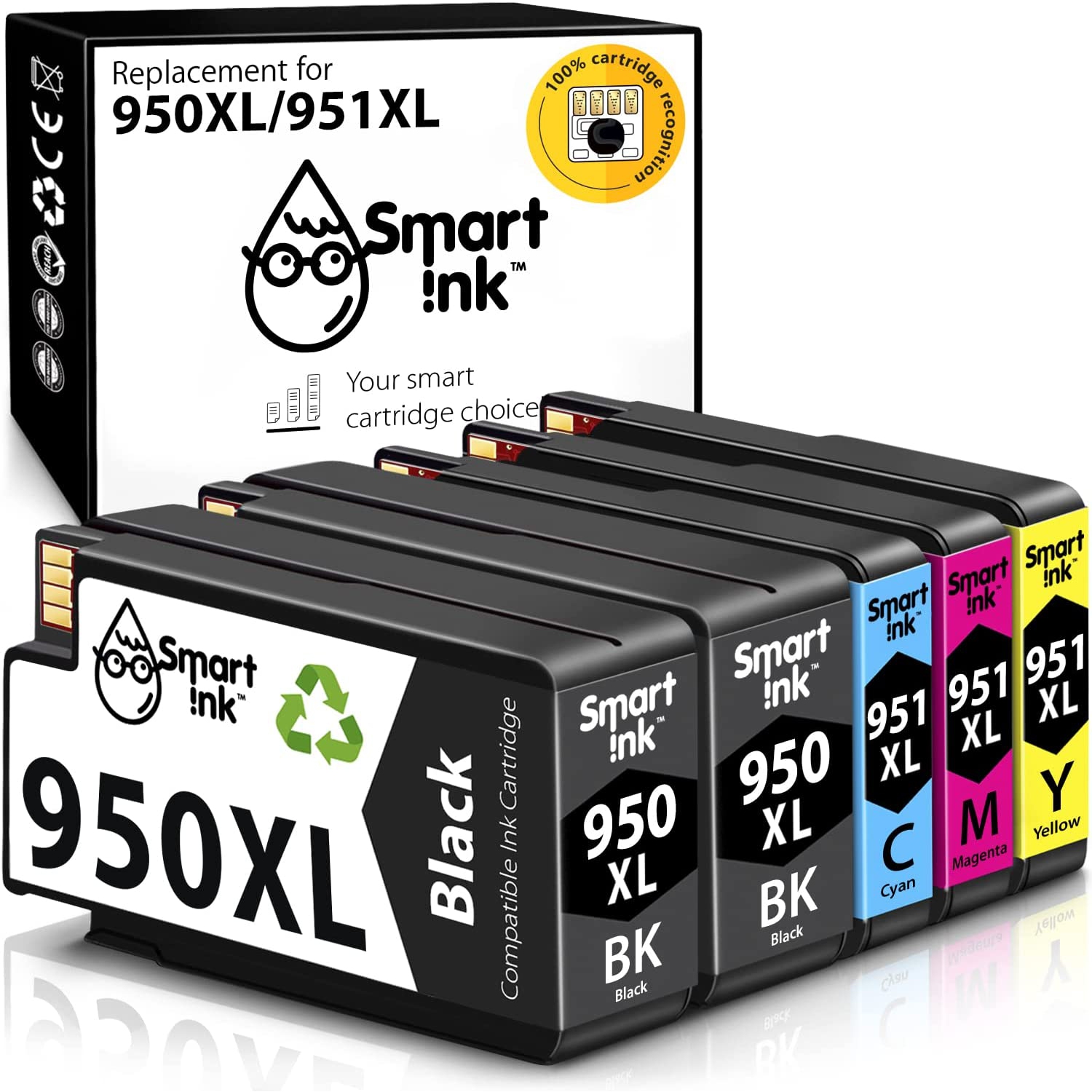 Compatible Ink Cartridge Replacement for HP 950 951 XL 950XL 951XL
