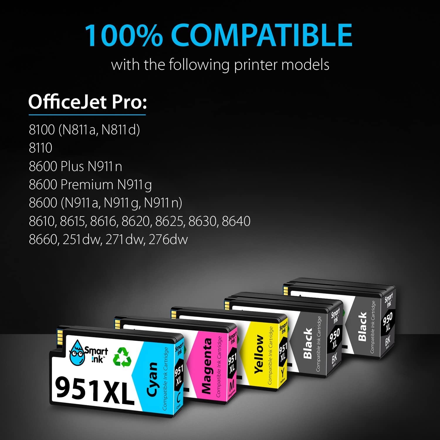 Compatible Ink Cartridge Replacement for HP 950 951 XL 950XL 951XL