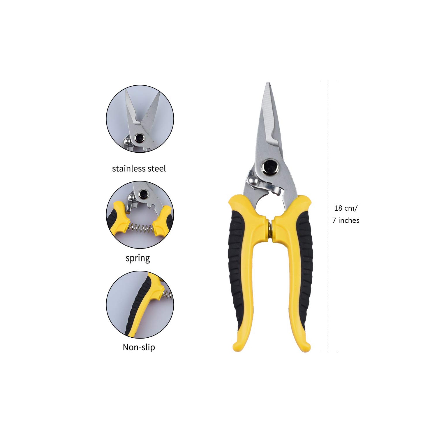 Furniture One 3 Packs Pruning Shears Set