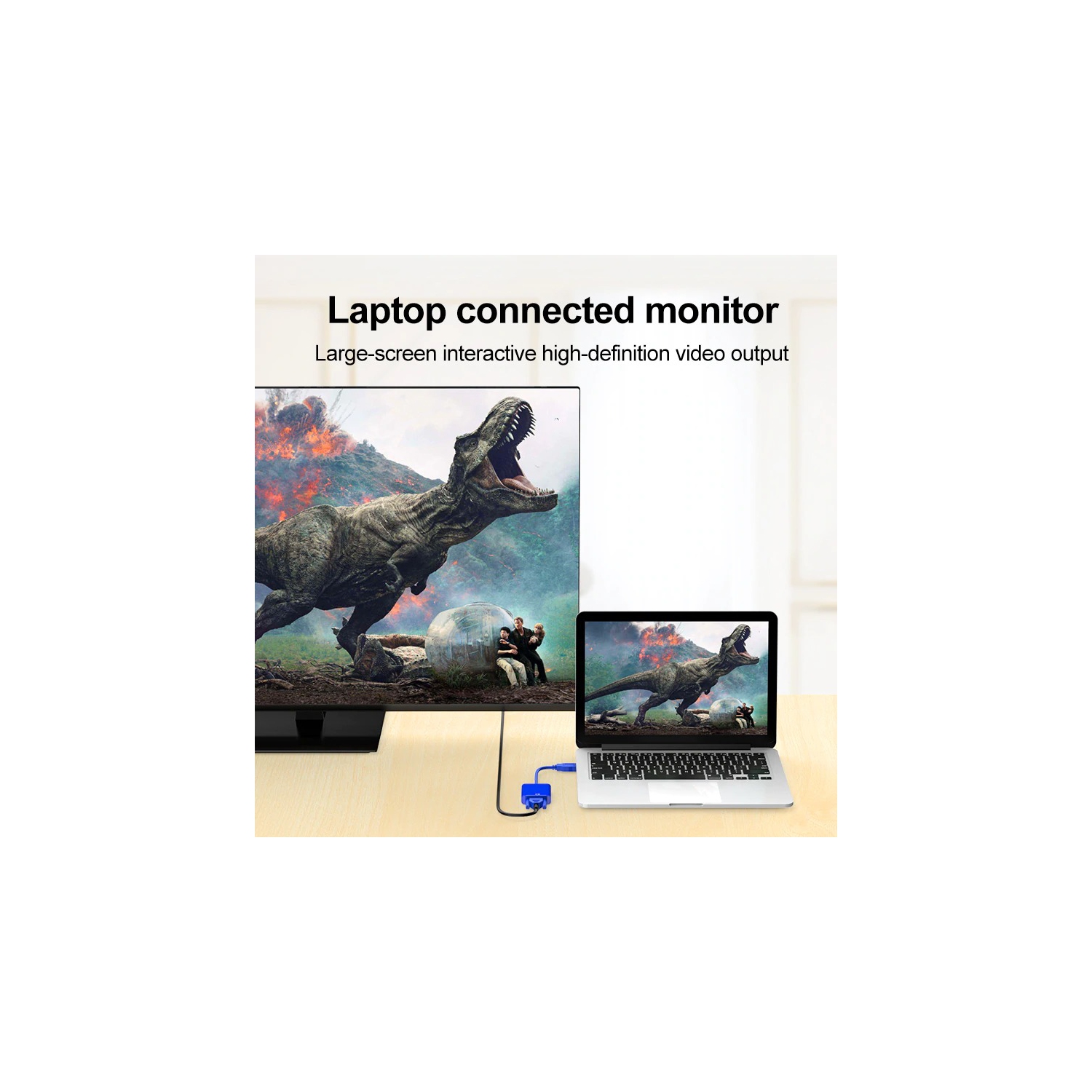 Adaptateur USB vers VGA Adaptateur vidéo externe Carte graphique multi-affichage