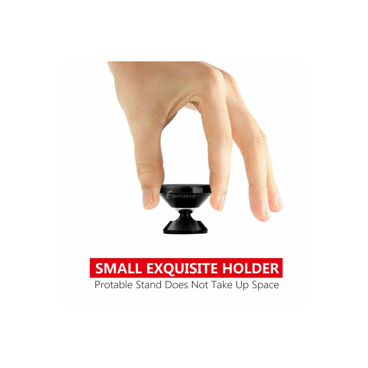 Universal Dashboard Magnetic Car Cell Phone Holder Mount, Hands Free Clip Mount on Dashboard for Cellphones