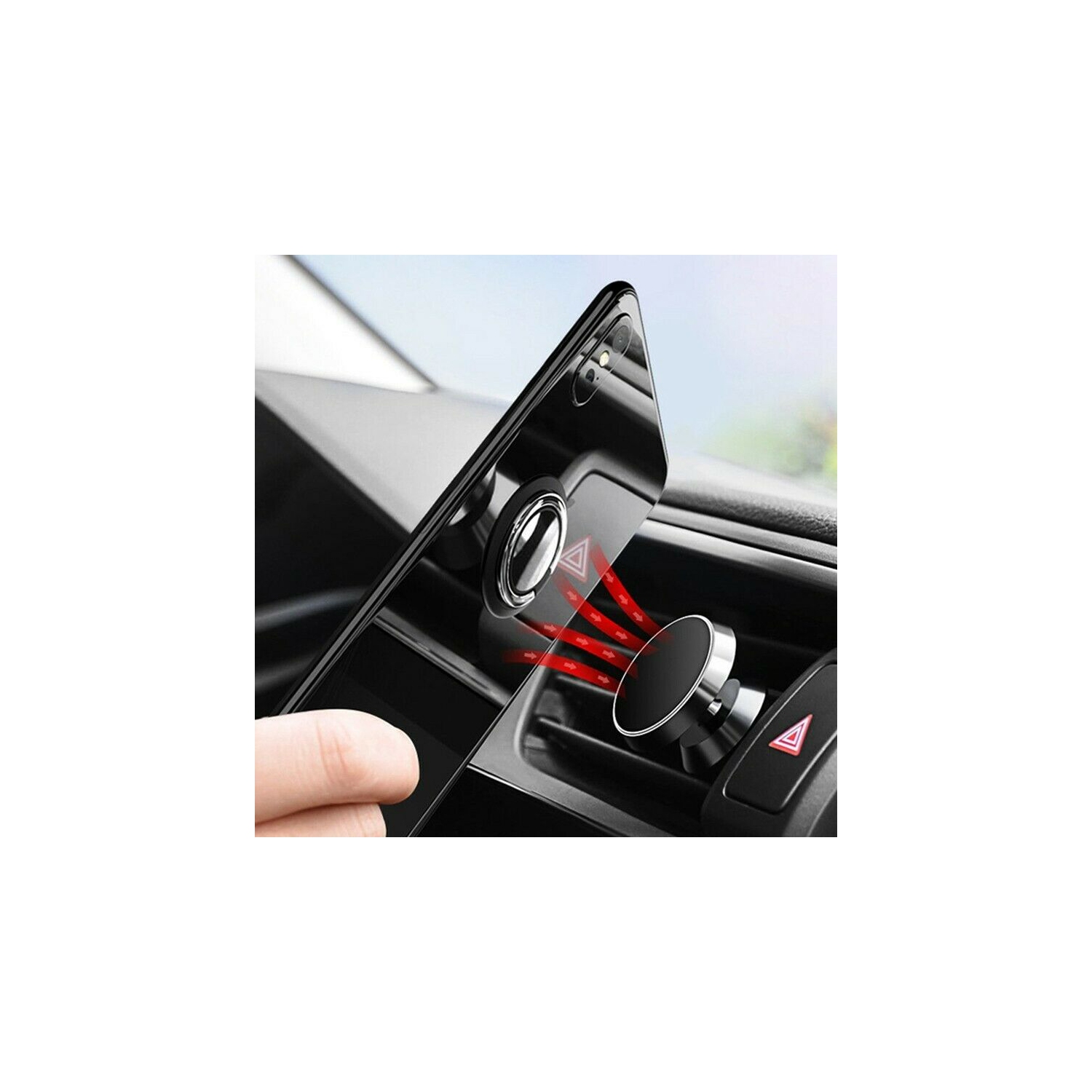 Goospery Mobile Cell Phone Finger Ring Stand Holder