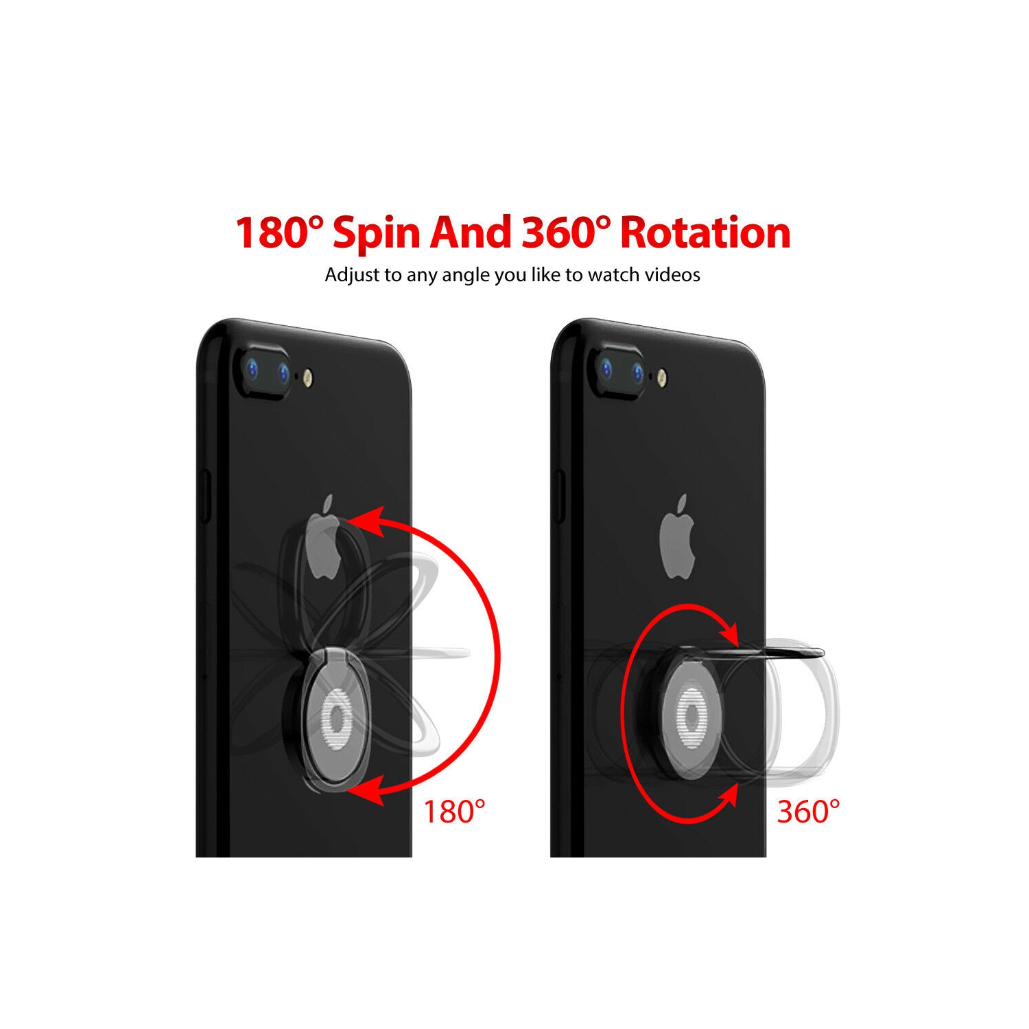 Goospery Mobile Cell Phone Finger Ring Stand Holder