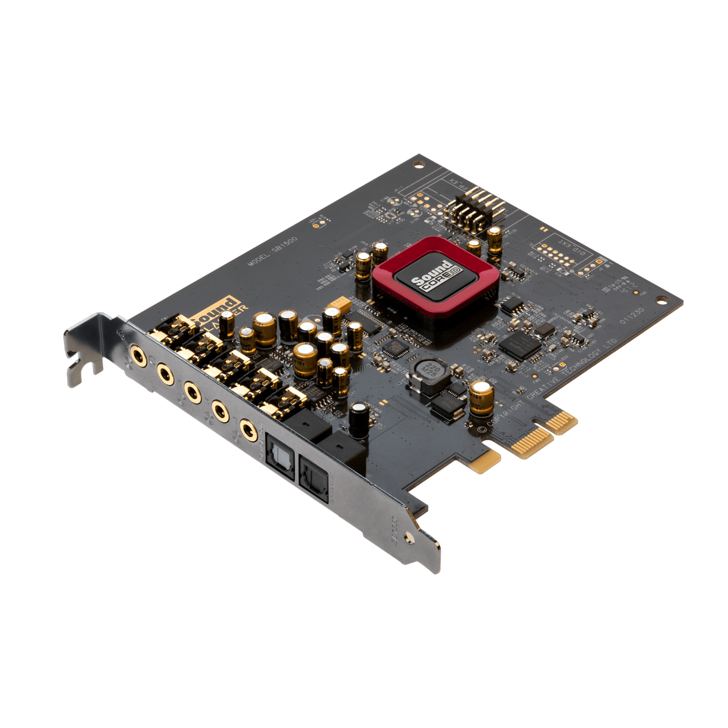 Creative High-performance PCI-e Gaming and Entertainment Sound