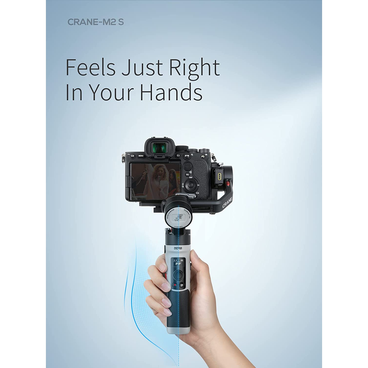 Zhiyun Crane M2 S Combo Handheld 3-Axis Stabilizer, Gimbal