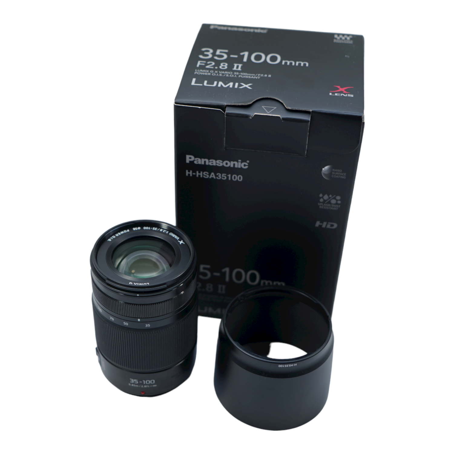 Refurbished(Good)- Panasonic Lumix G X Vario 35-100mm f2.8 II