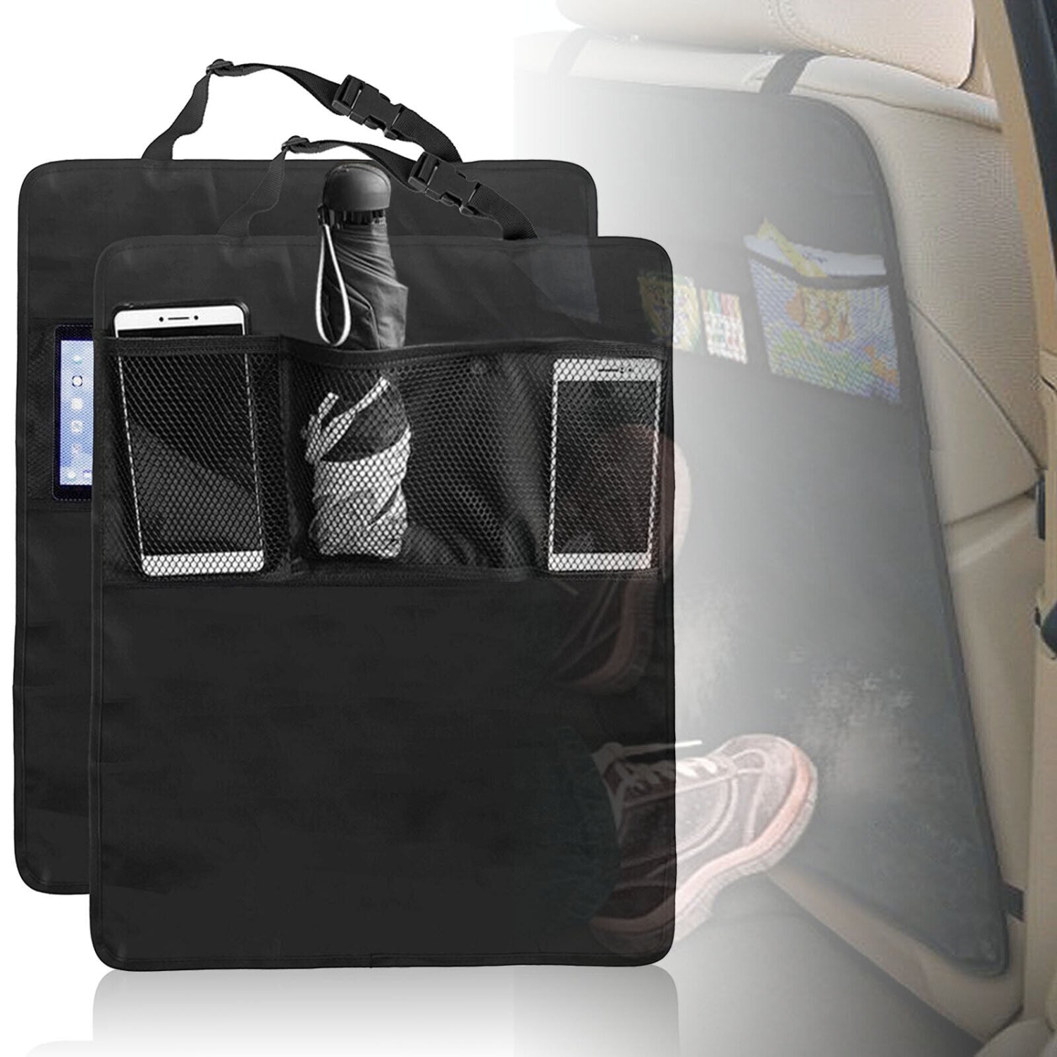 Protecteur pour siège d’auto étanche et à l’épreuve de la saleté, tapis protecteur pour siège arrière de voiture