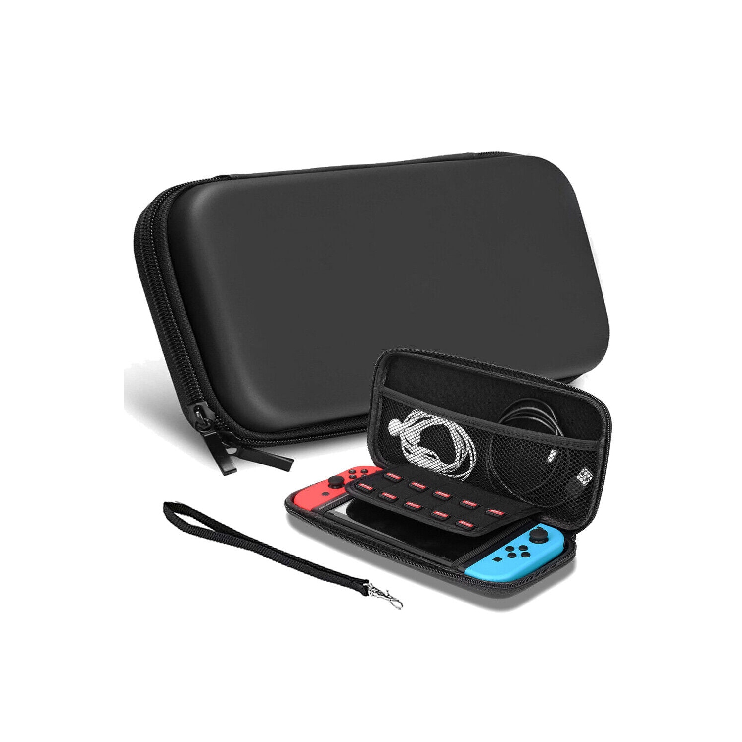 Pochette de transport rigide et portative pour Nintendo Switch CA