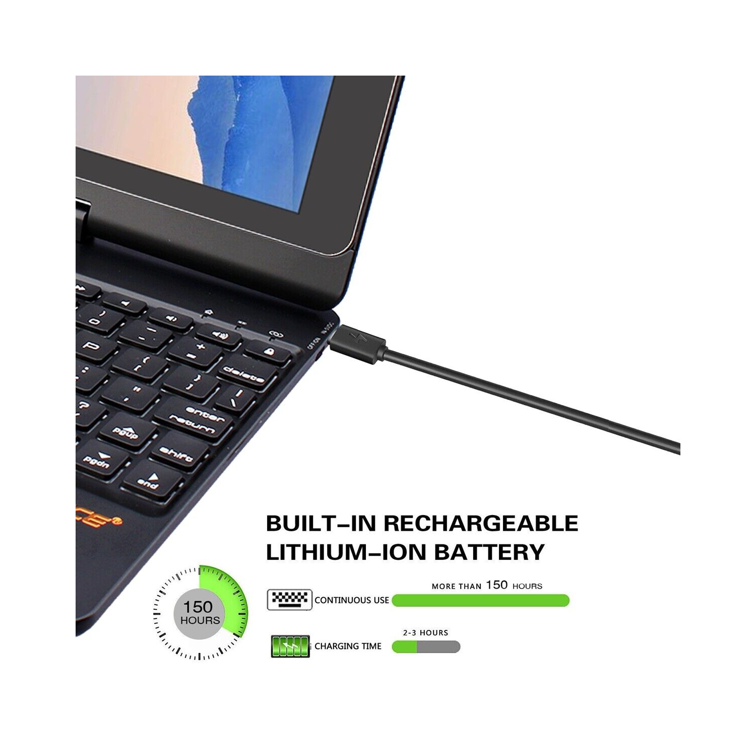 iPad Air 4th 10.9/ Pro 11 2020 Wireless Bluetooth Keyboard Case+Screen Protector