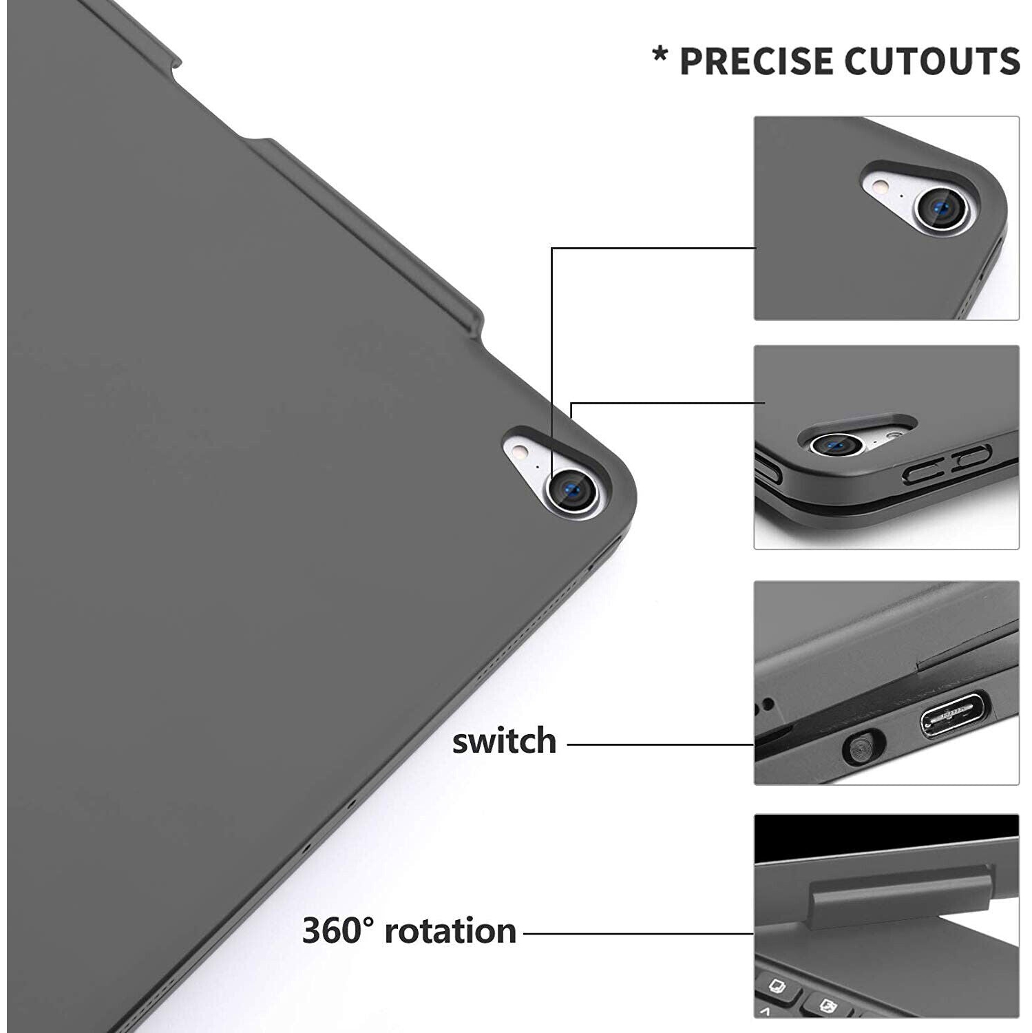 Wireless Keyboard Case For iPad Air 3rd Generation