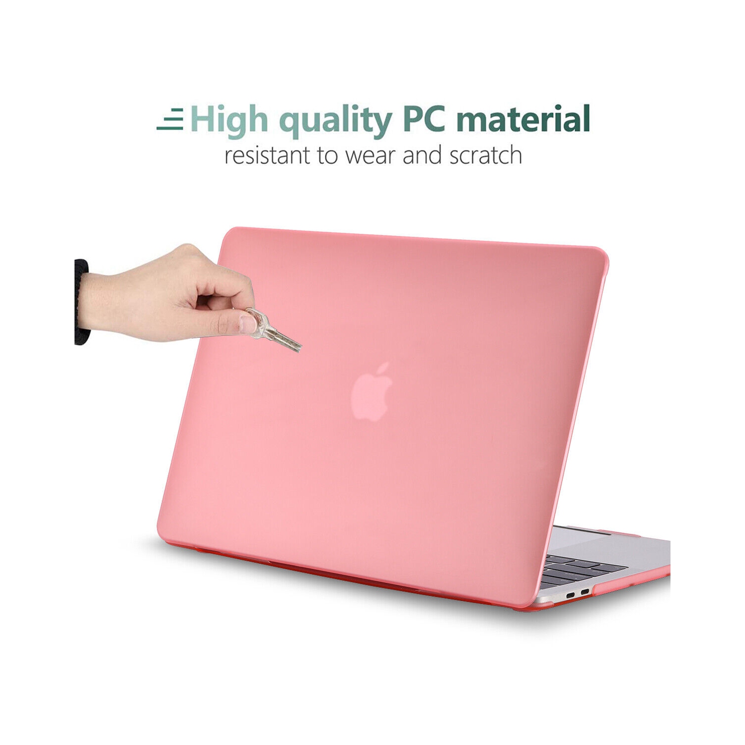 MacBook Pro 13 A2289 / A2251 2020 Pink Hard Case+Keyboard Cover+Screen Protector