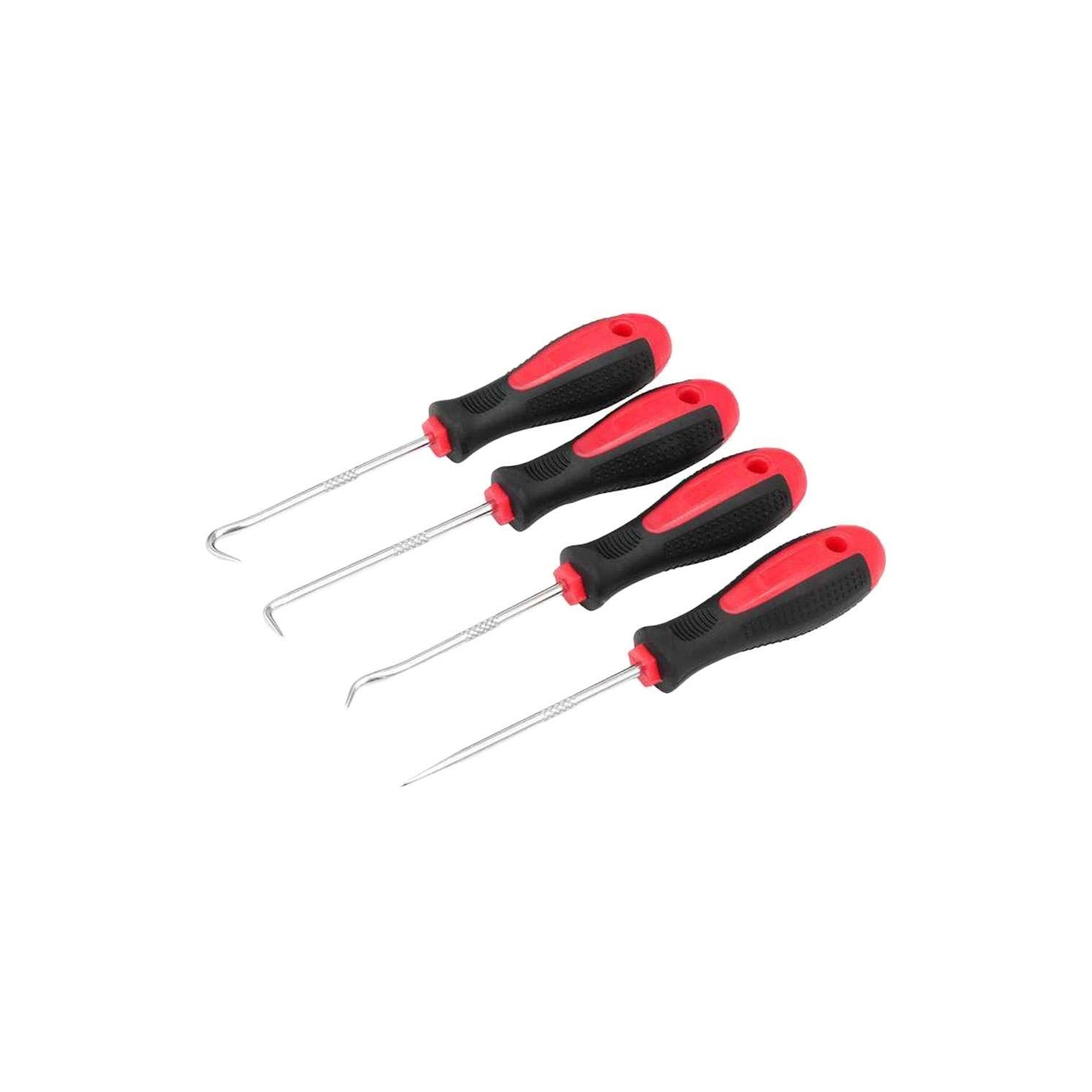 4 pièces Durable voiture crochet joint d'huile joint torique dissolvant Pick Set artisanat outils à main