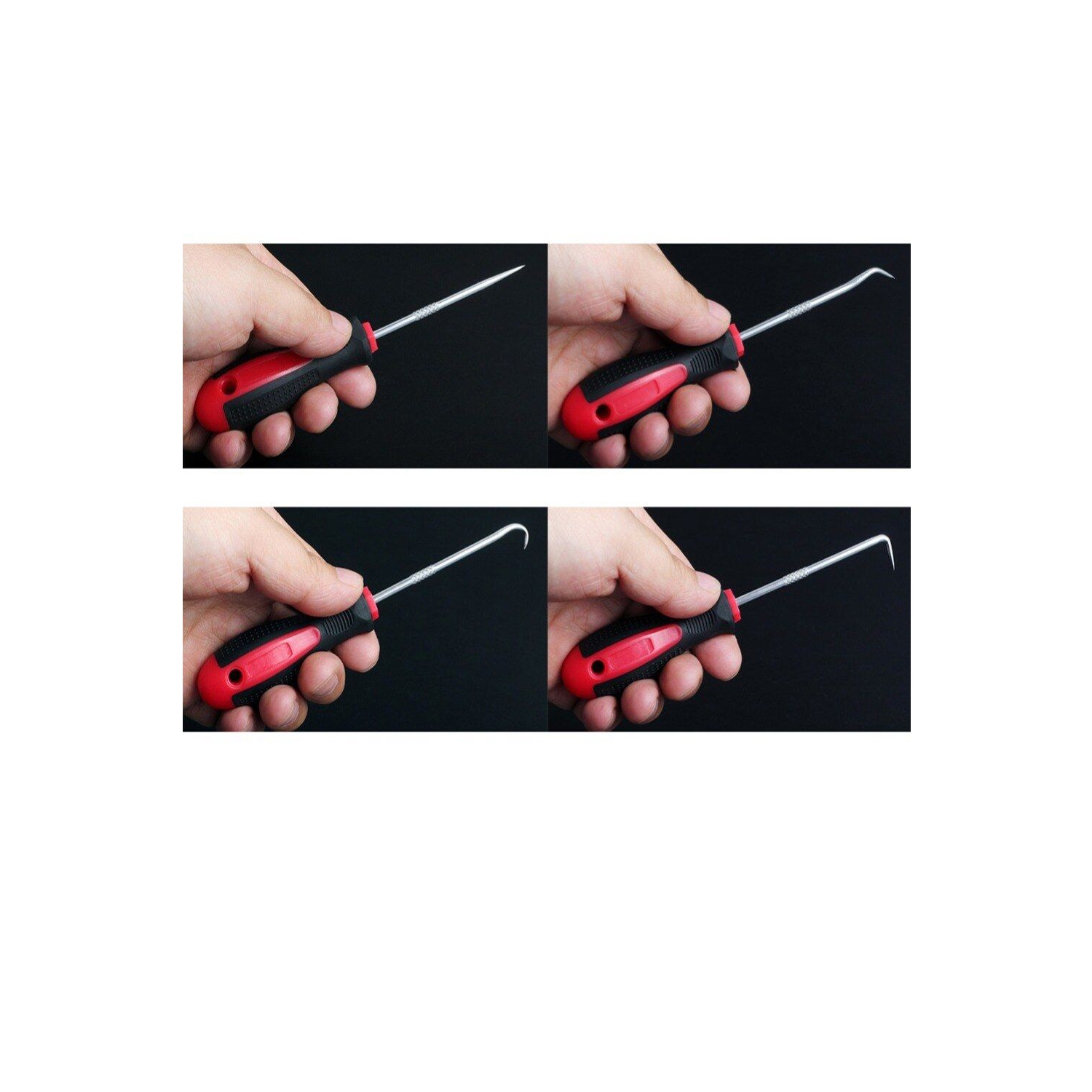 4 pièces Durable voiture crochet joint d'huile joint torique dissolvant Pick Set artisanat outils à main
