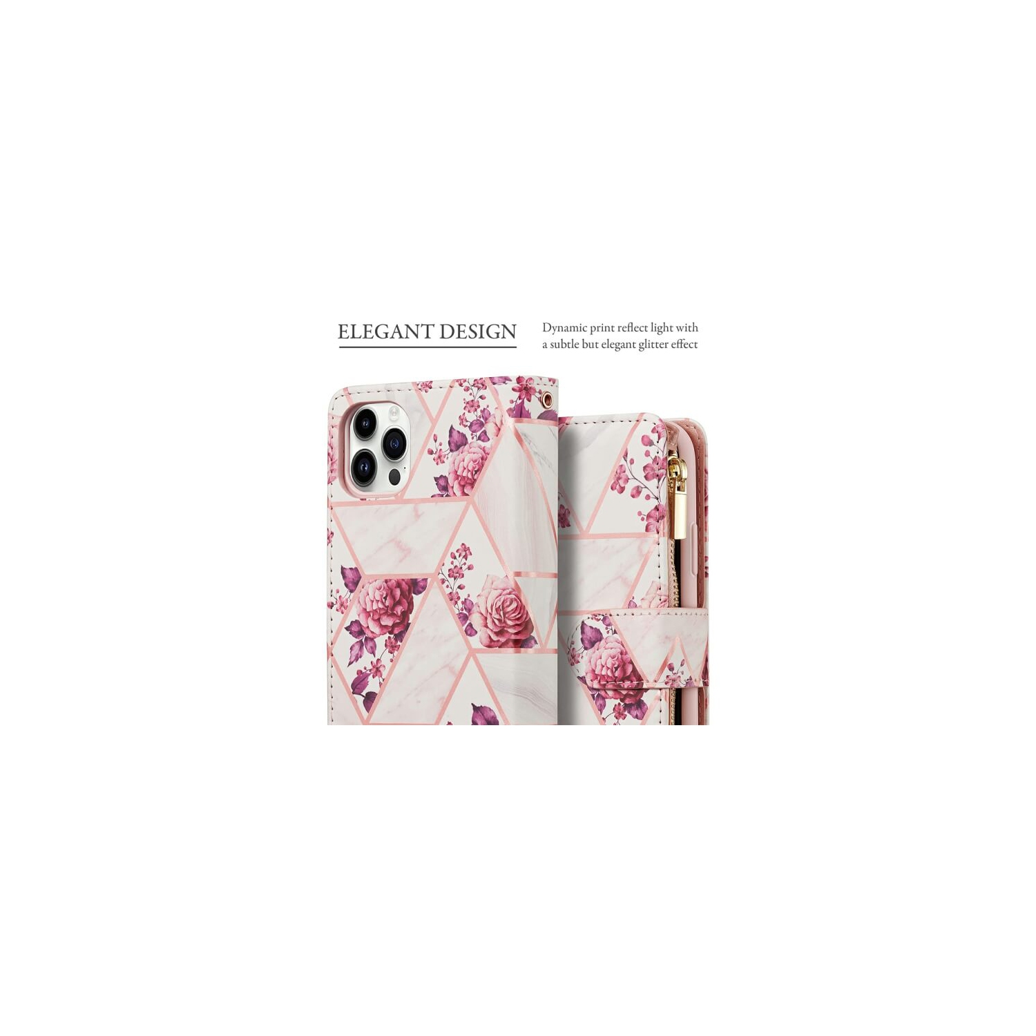 Étui portefeuille Supershield pour Apple iPhone 14 Pro, étui magnétique amovible pour téléphone, cartes Store 6, étui folio en cuir avec béquille et