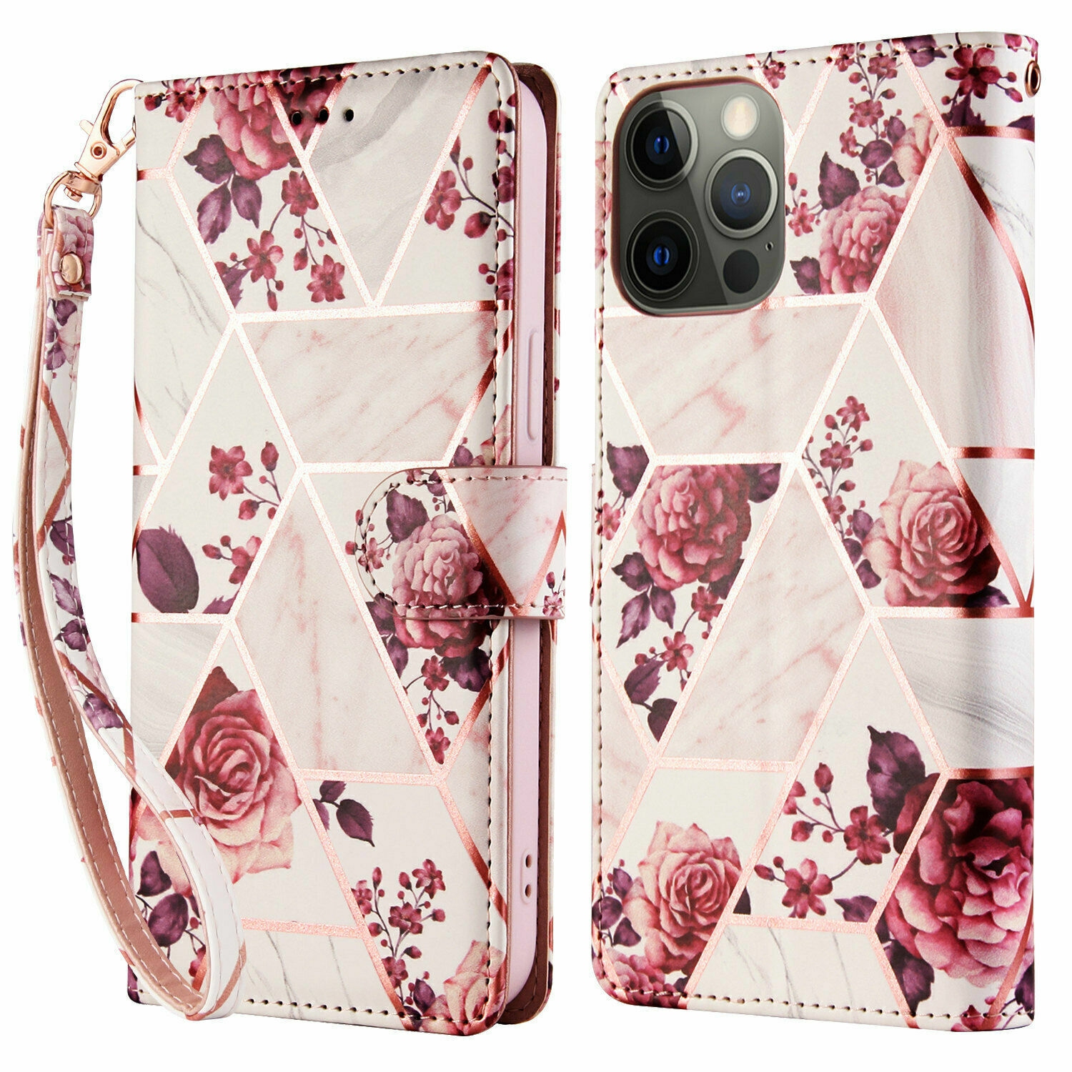 Étui portefeuille Supershield pour Apple iPhone 14 Pro, étui magnétique amovible pour téléphone, cartes Store 6, étui folio en cuir avec béquille et