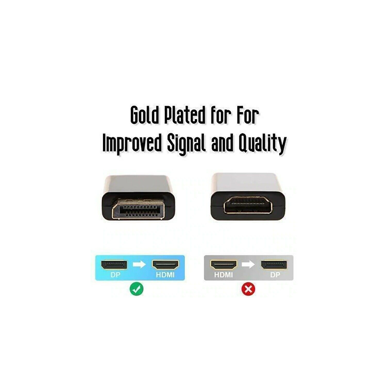 Adaptateur convertisseur DisplayPort DisplayPort DisplayPort DisplayPort DisplayPort DisplayPort DisplayPort DisplayPort mâle vers HDMI femelle