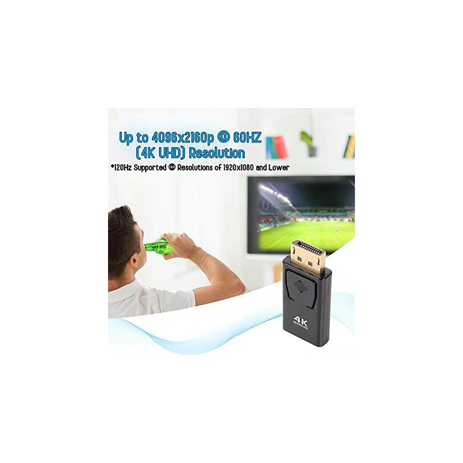 Adaptateur convertisseur DisplayPort DisplayPort DisplayPort DisplayPort DisplayPort DisplayPort DisplayPort DisplayPort mâle vers HDMI femelle