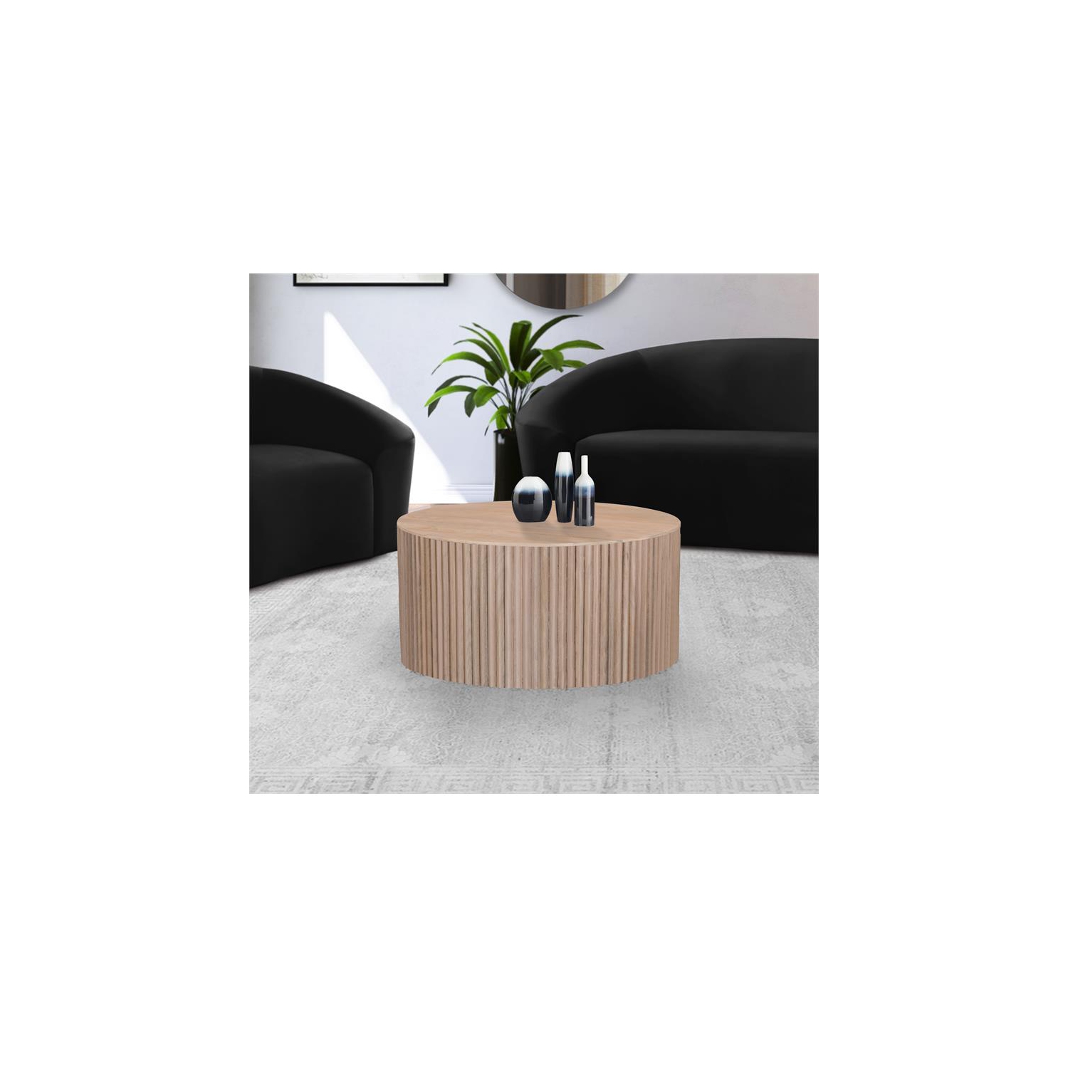 Meridian Furniture Oakhill Natural Coffee Table