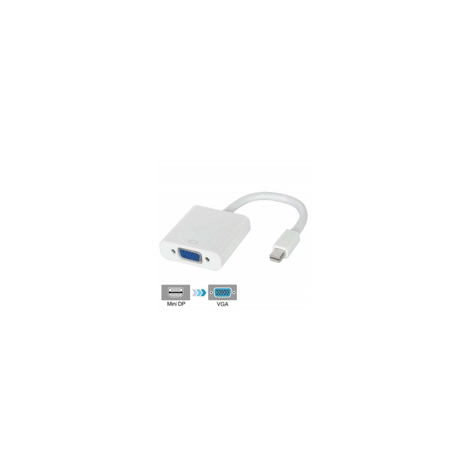 Mini DisplayPort vers VGA Adaptateur vidéo Câble Mini DP vers VGA